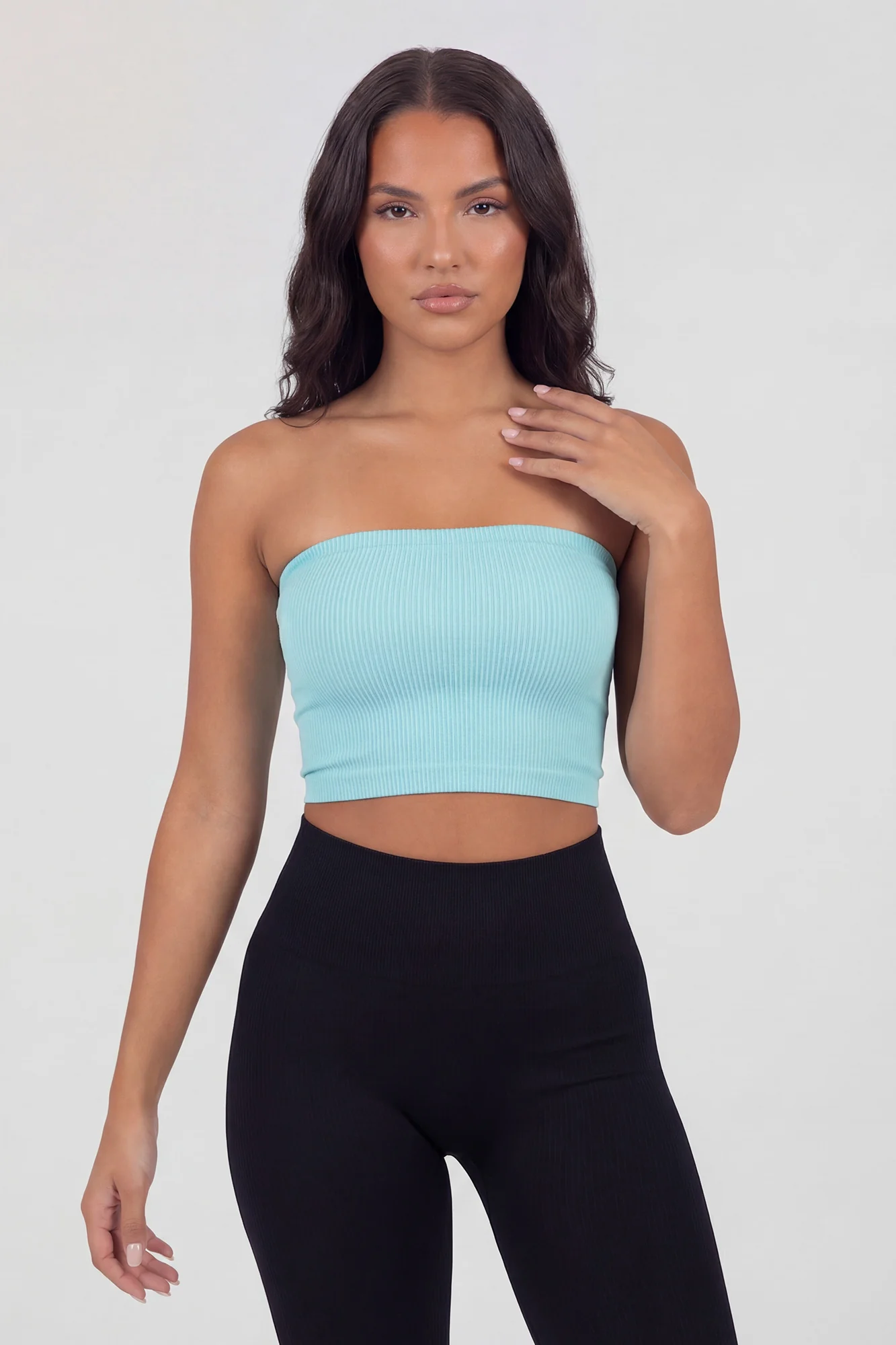 1699-seamless-ribbed-cropped-tube-top-1.webp Seamless Ribbed Cropped Tube Top