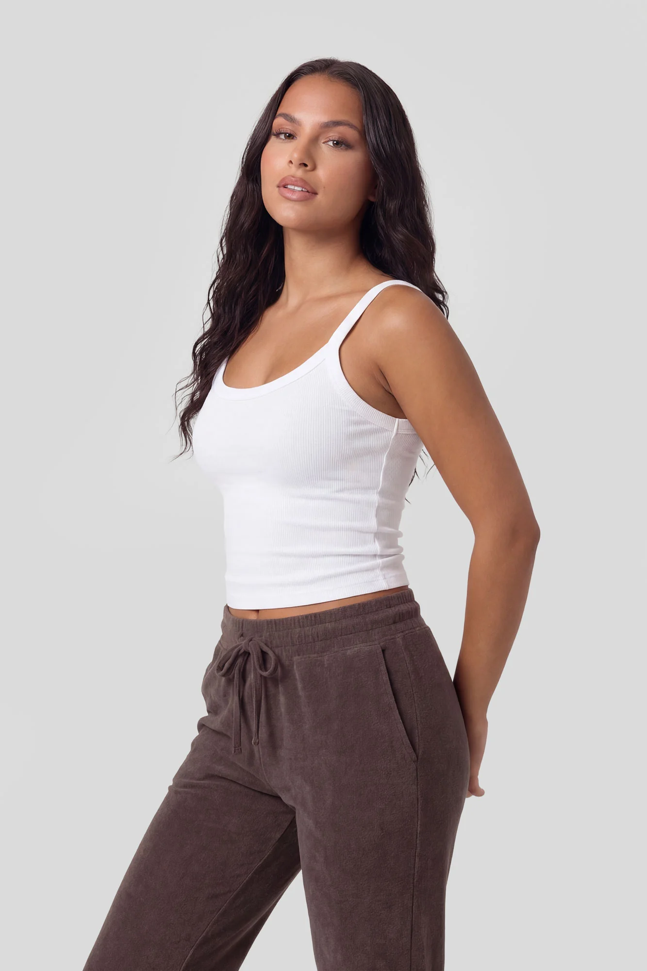Fleece Low Rise Flare Sweatpant