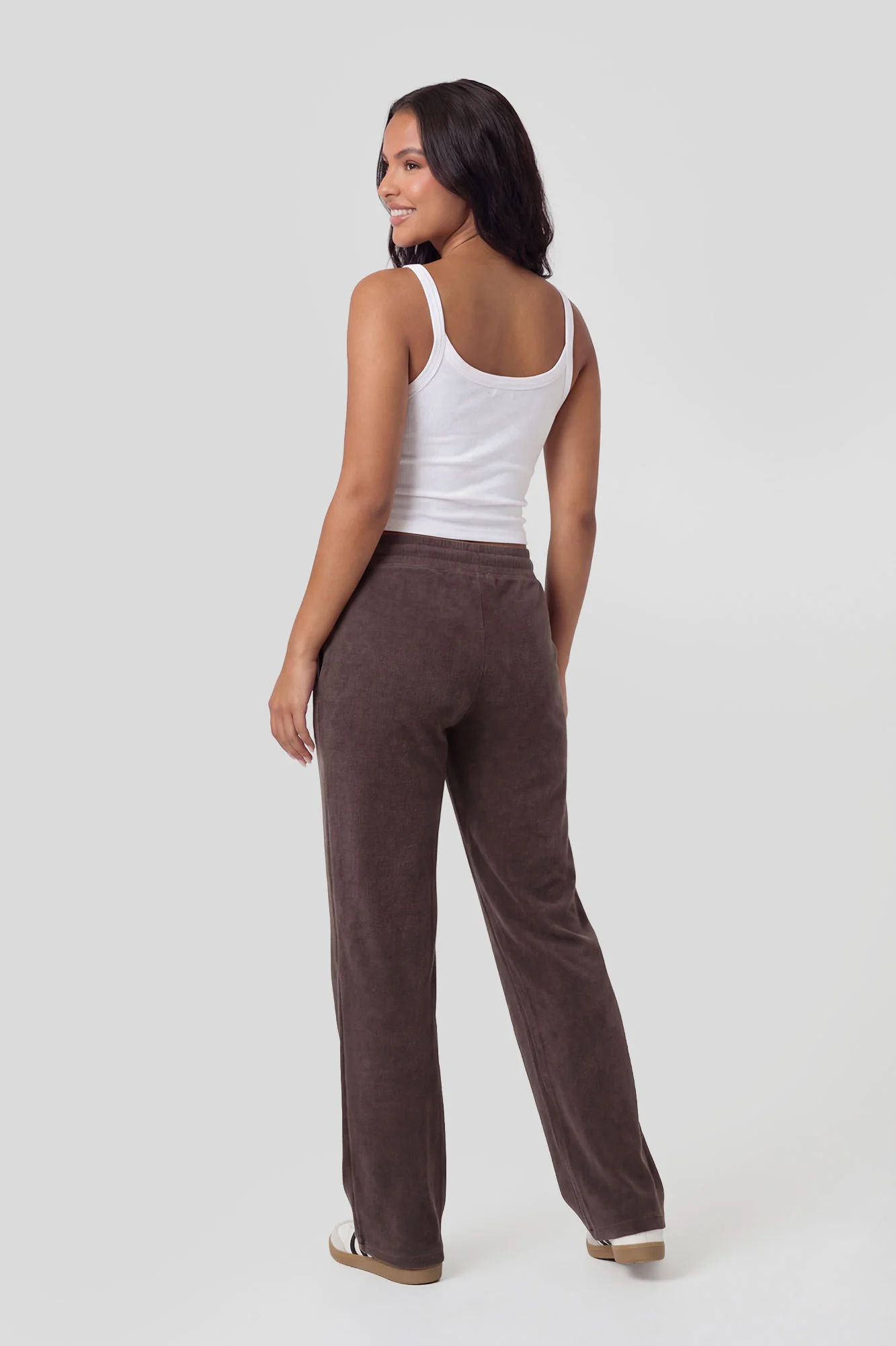 Fleece Low Rise Flare Sweatpant