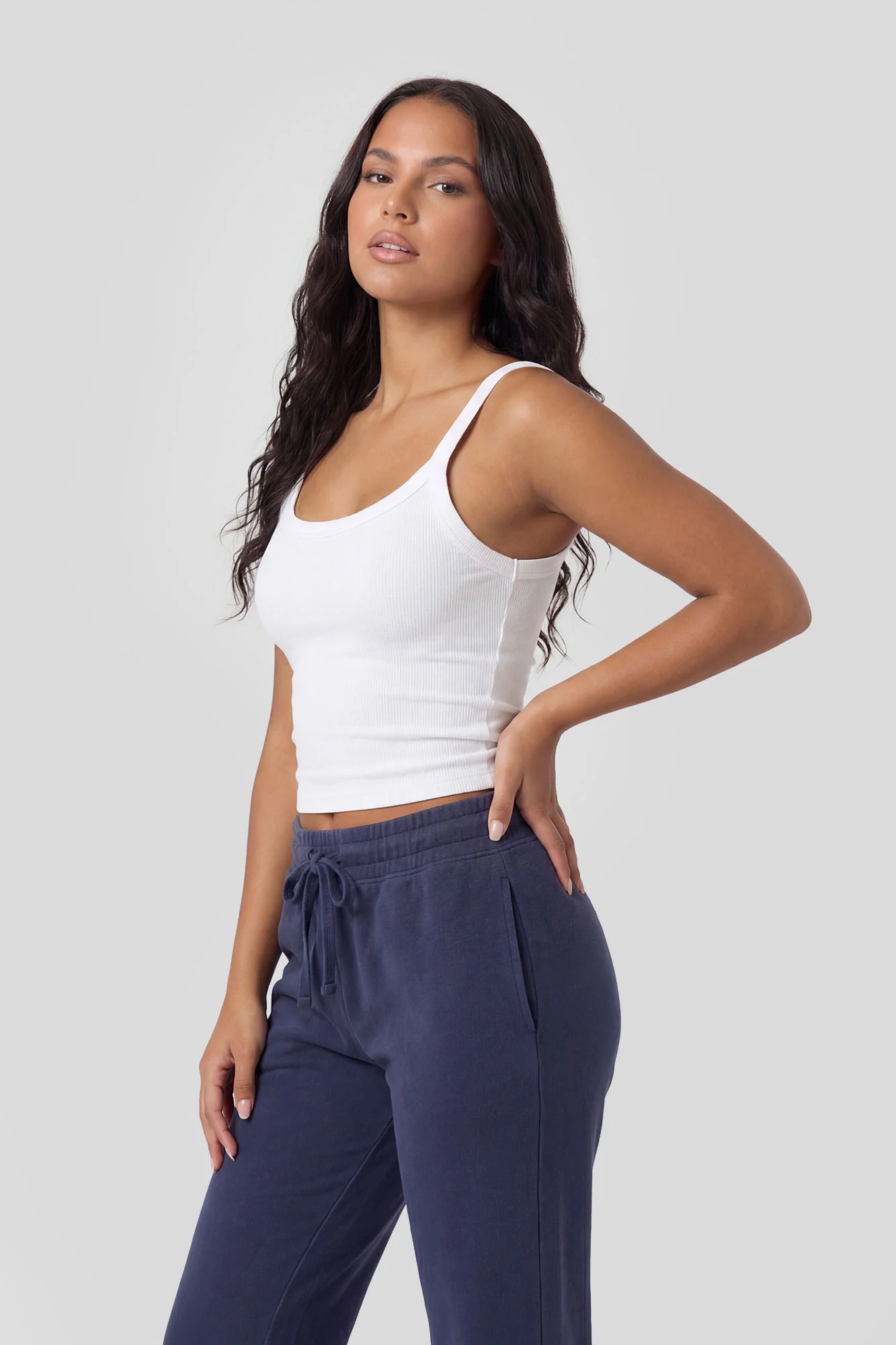Fleece Low Rise Flare Sweatpant