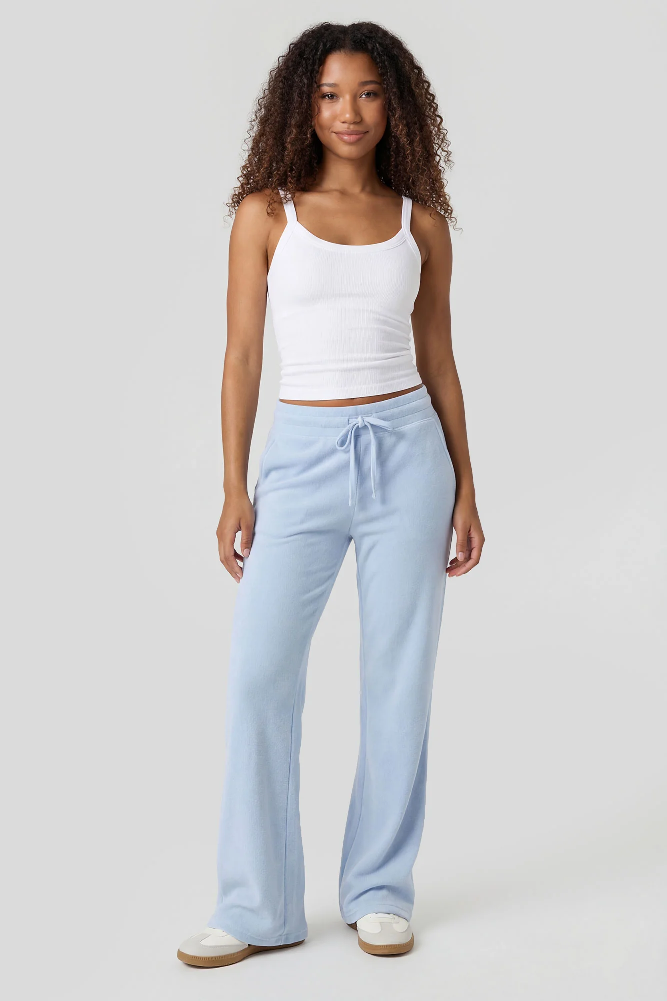 Fleece Low Rise Flare Sweatpant