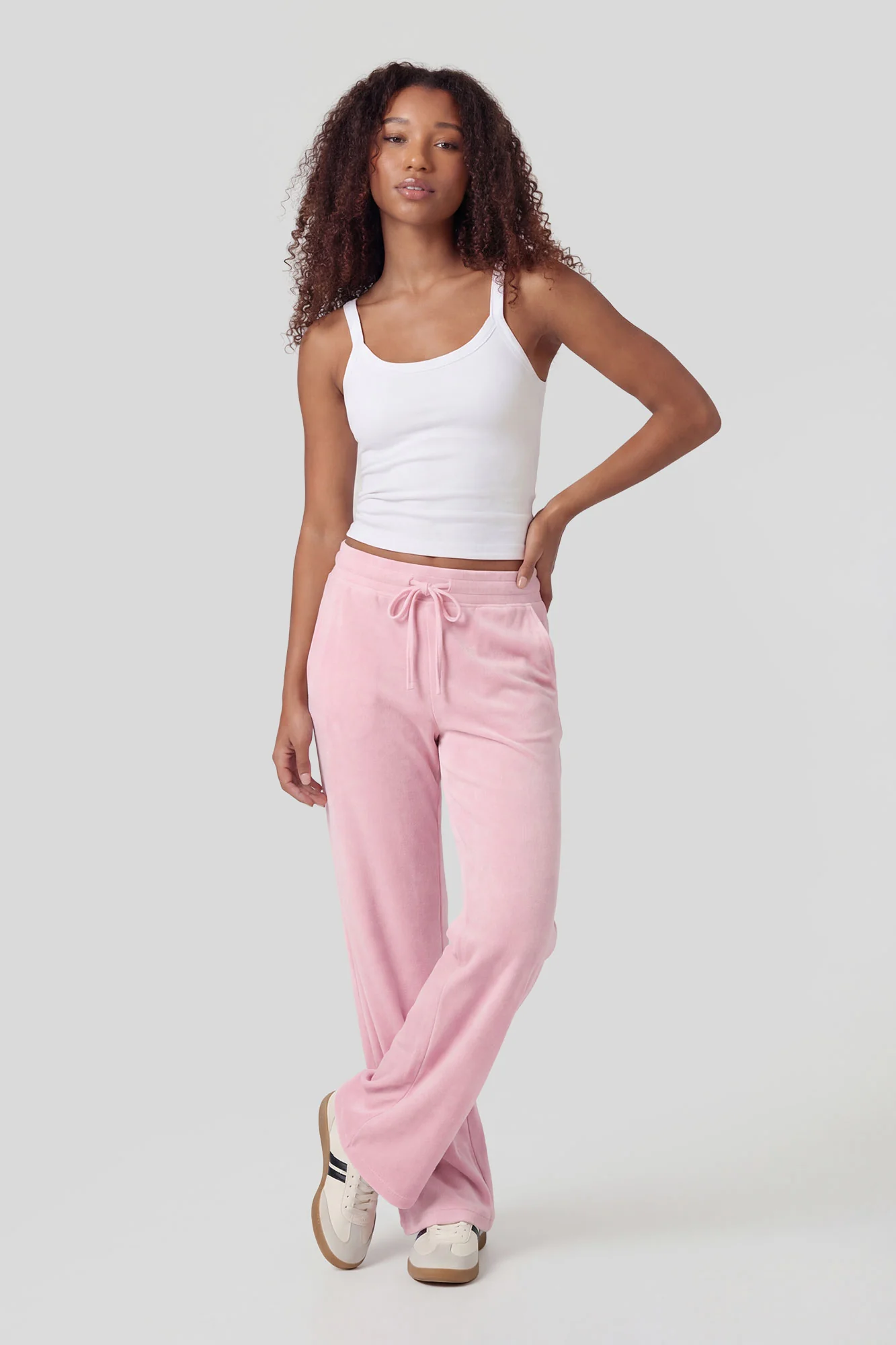 Fleece Low Rise Flare Sweatpant