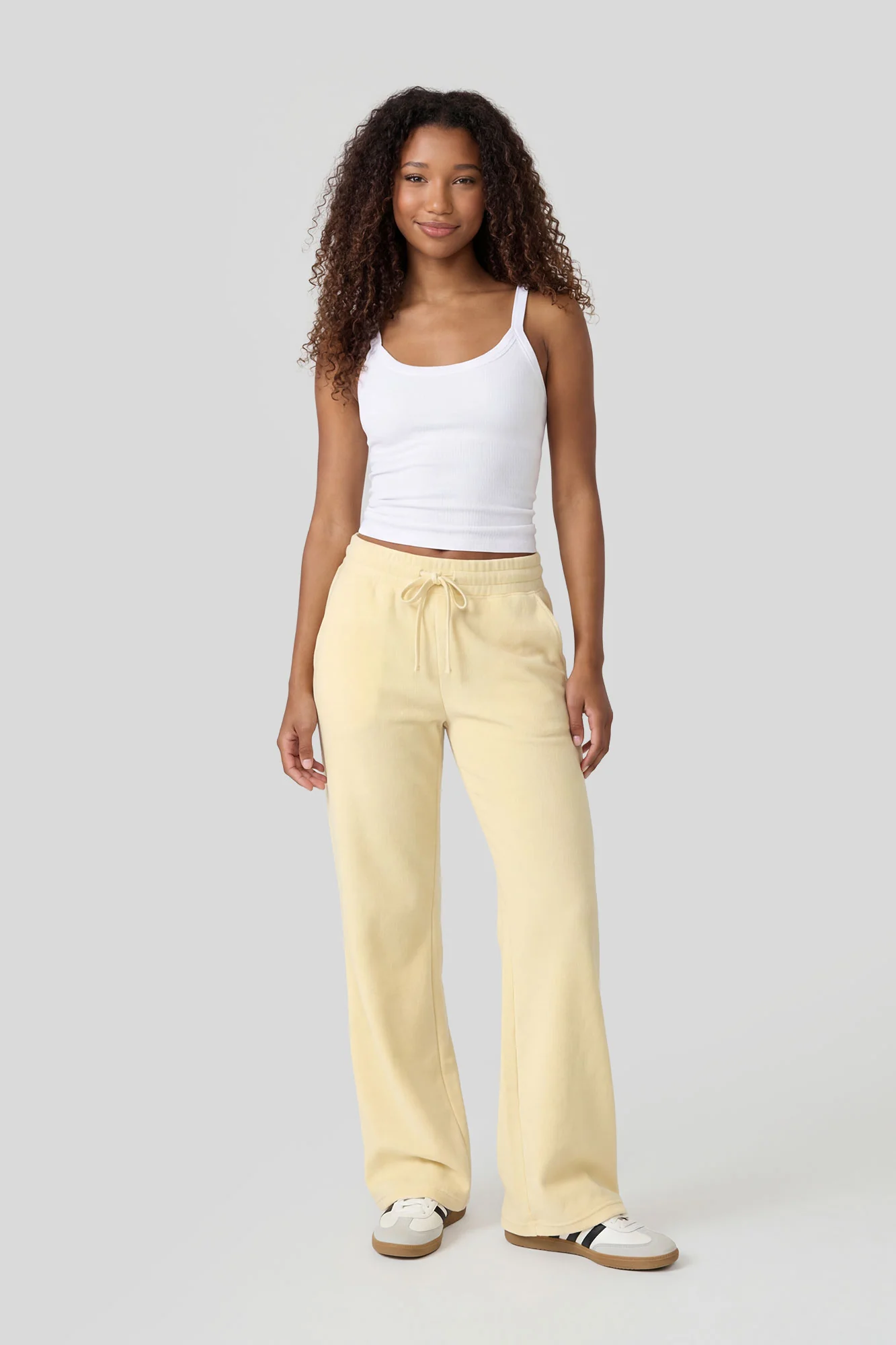 Fleece Low Rise Flare Sweatpant