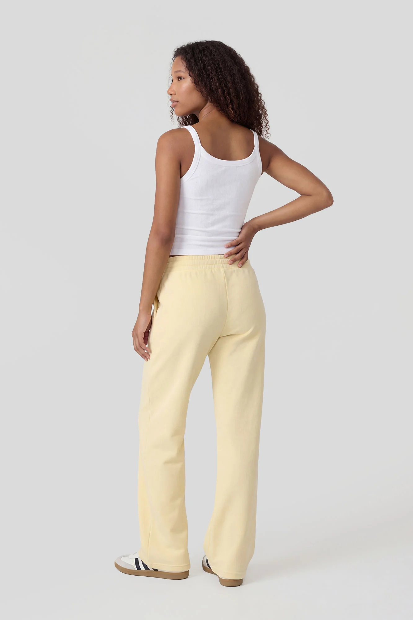 Fleece Low Rise Flare Sweatpant