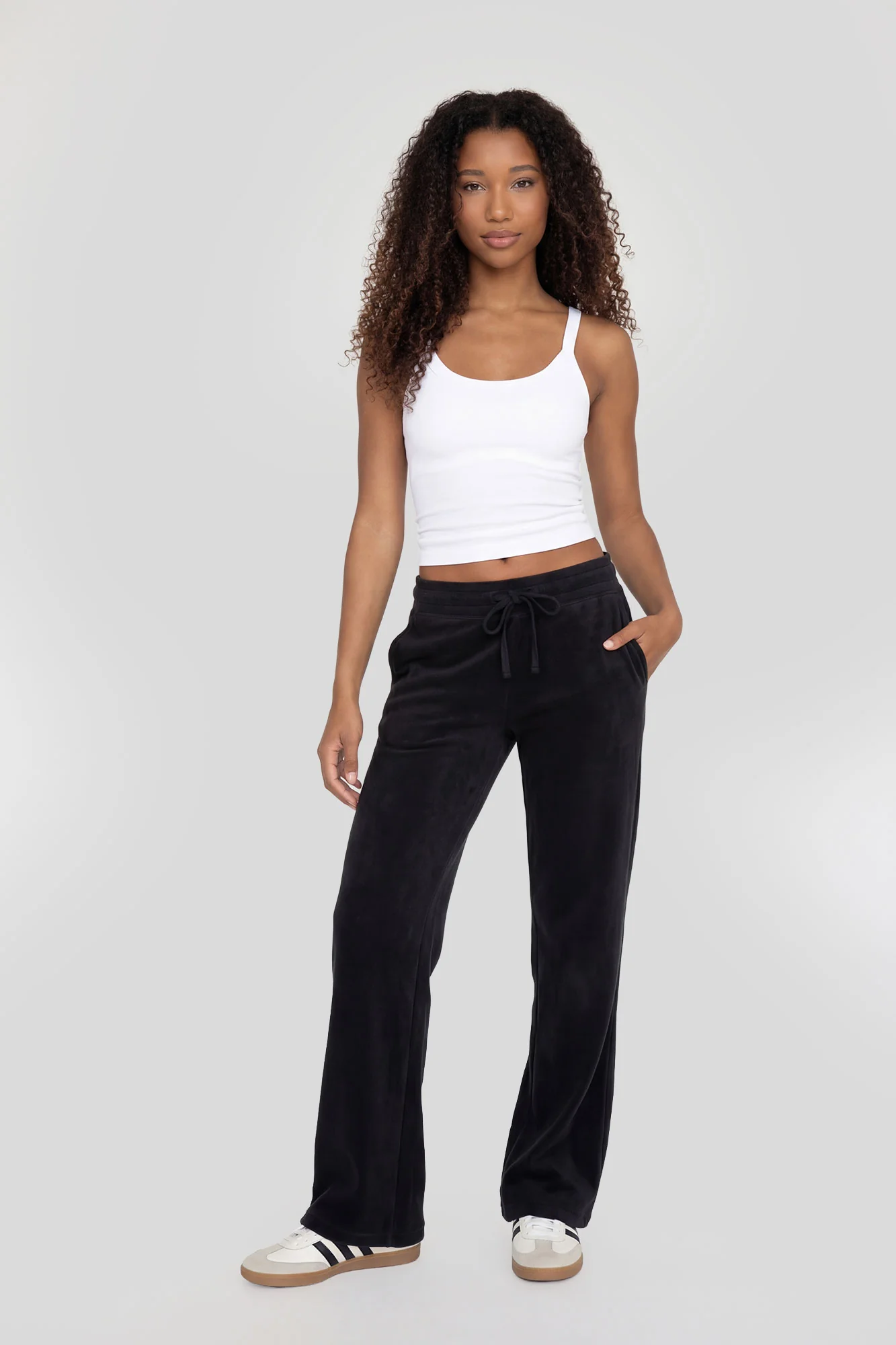 Fleece Low Rise Flare Sweatpant