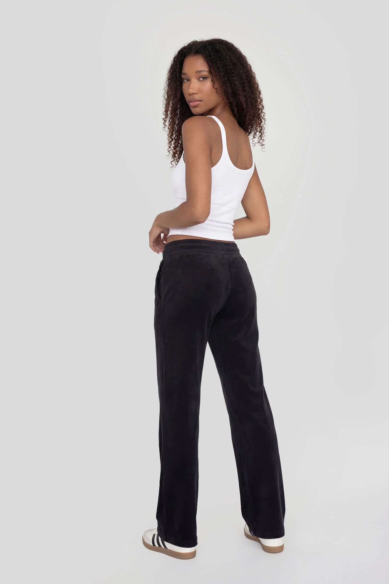 Fleece Low Rise Flare Sweatpant