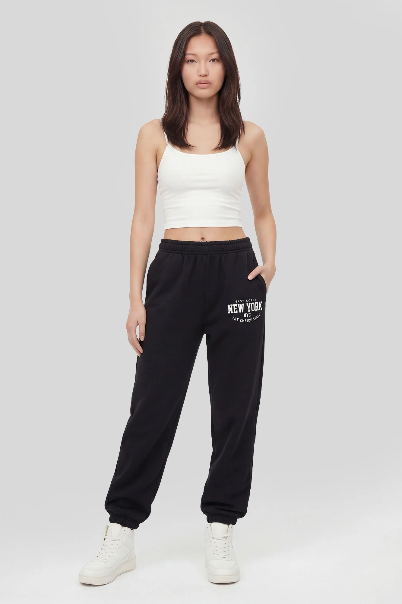 New York Graphic Fleece Jogger