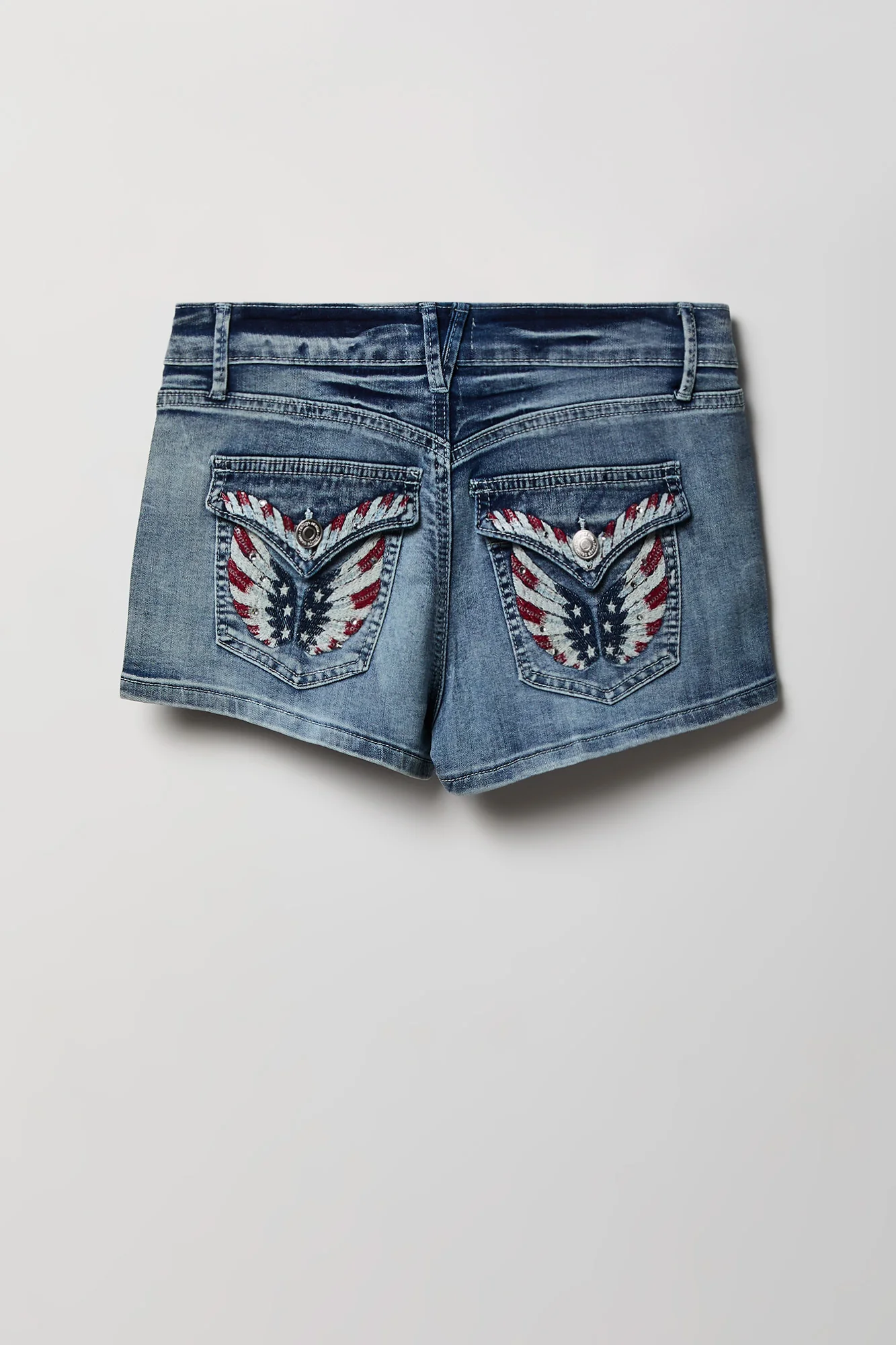 184-stretch-mid-rise-rhinestone-detail-denim-short-13.webp Stretch Mid Rise Rhinestone Detail Denim Short
