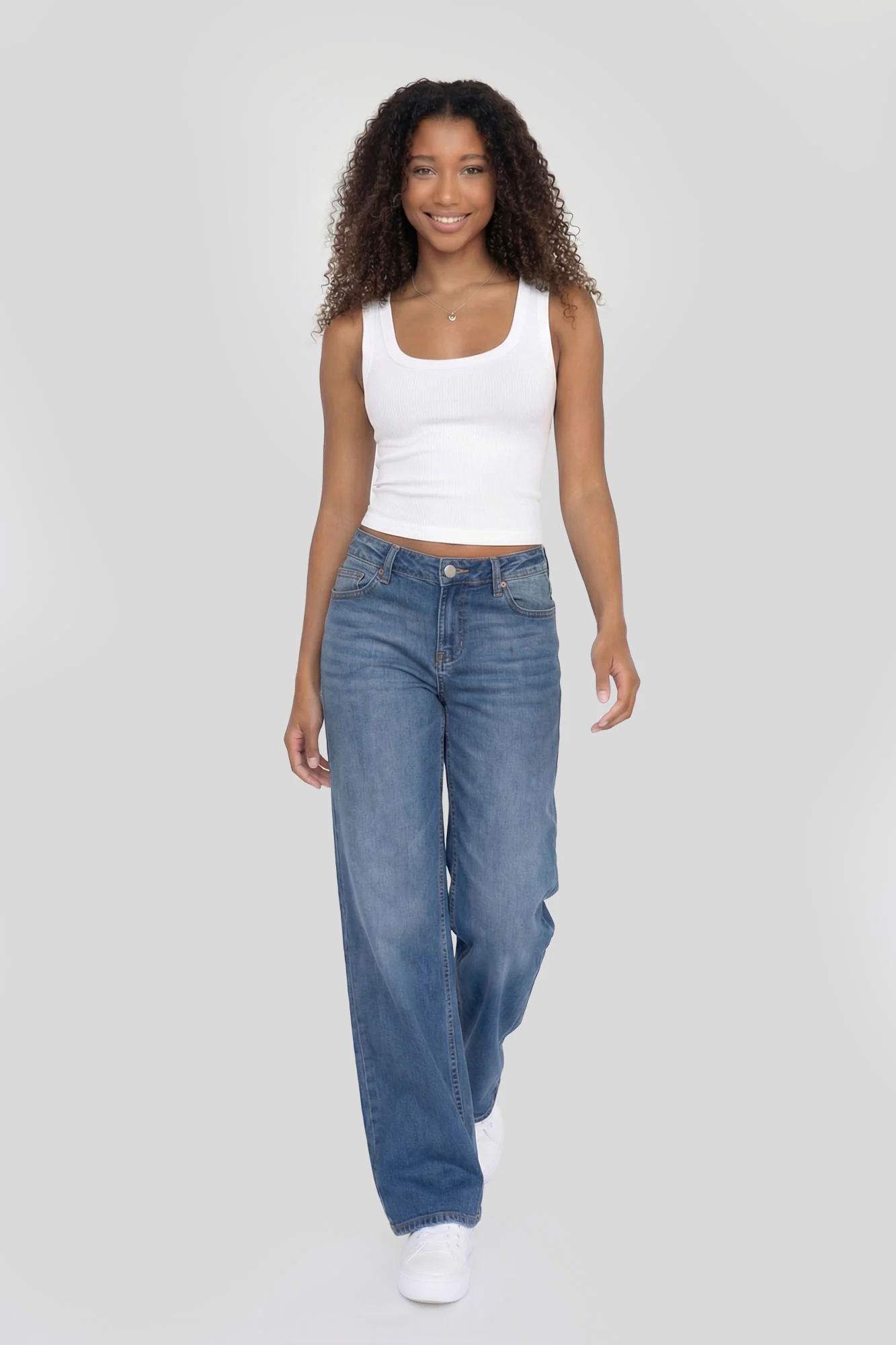 Seamless Ribbed Square Neck Tank