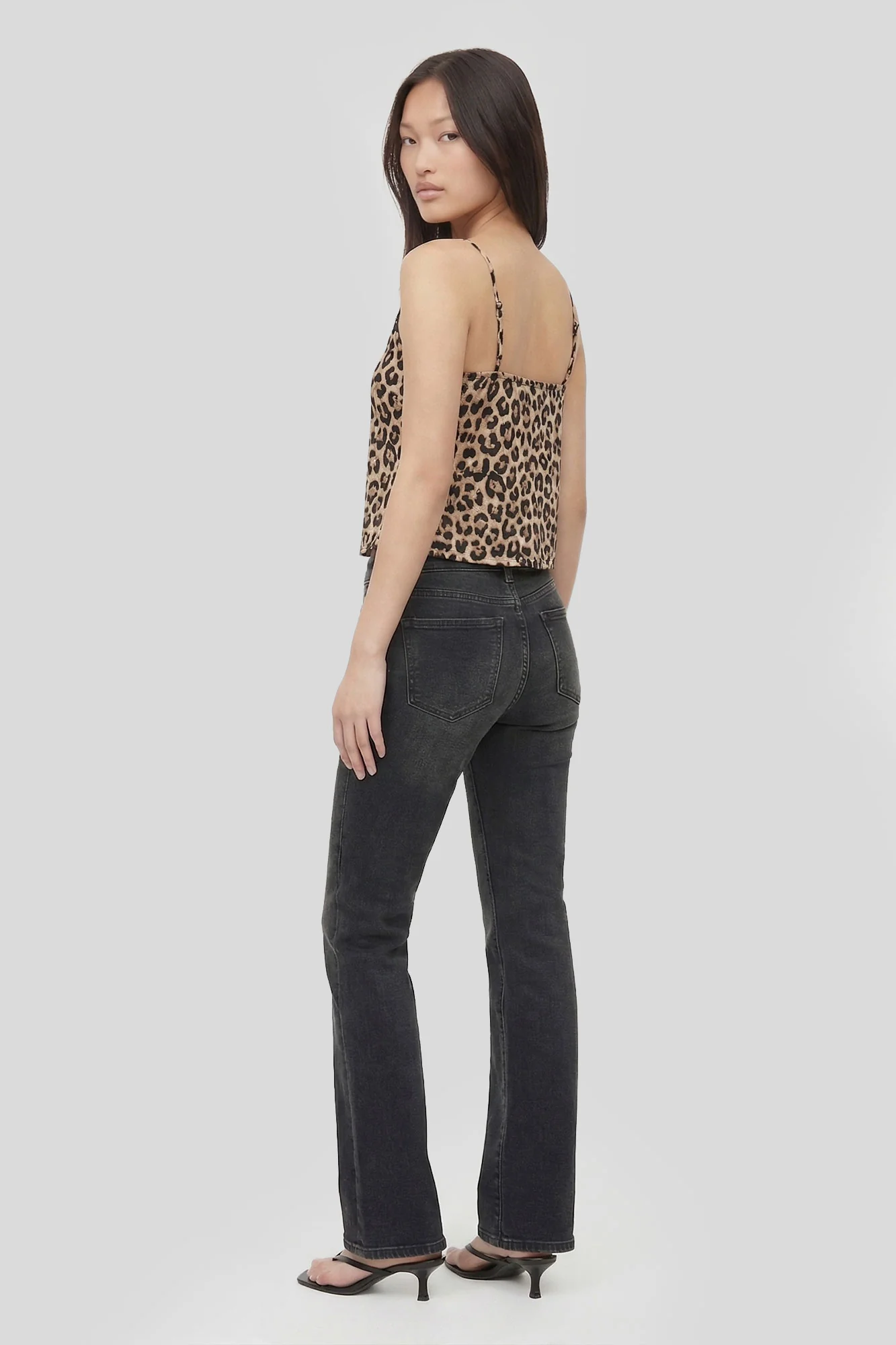 Satin Lace Trim Cami