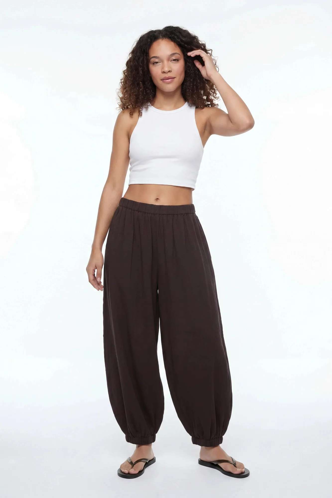 2557-gauze-balloon-pant-1.webp Gauze Balloon Pant