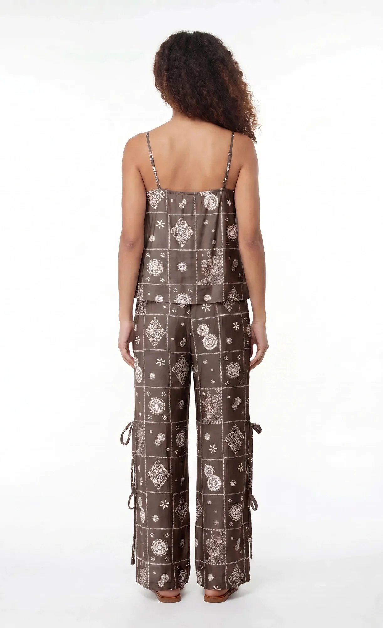 Gauze Tank & Pant with Bow Set