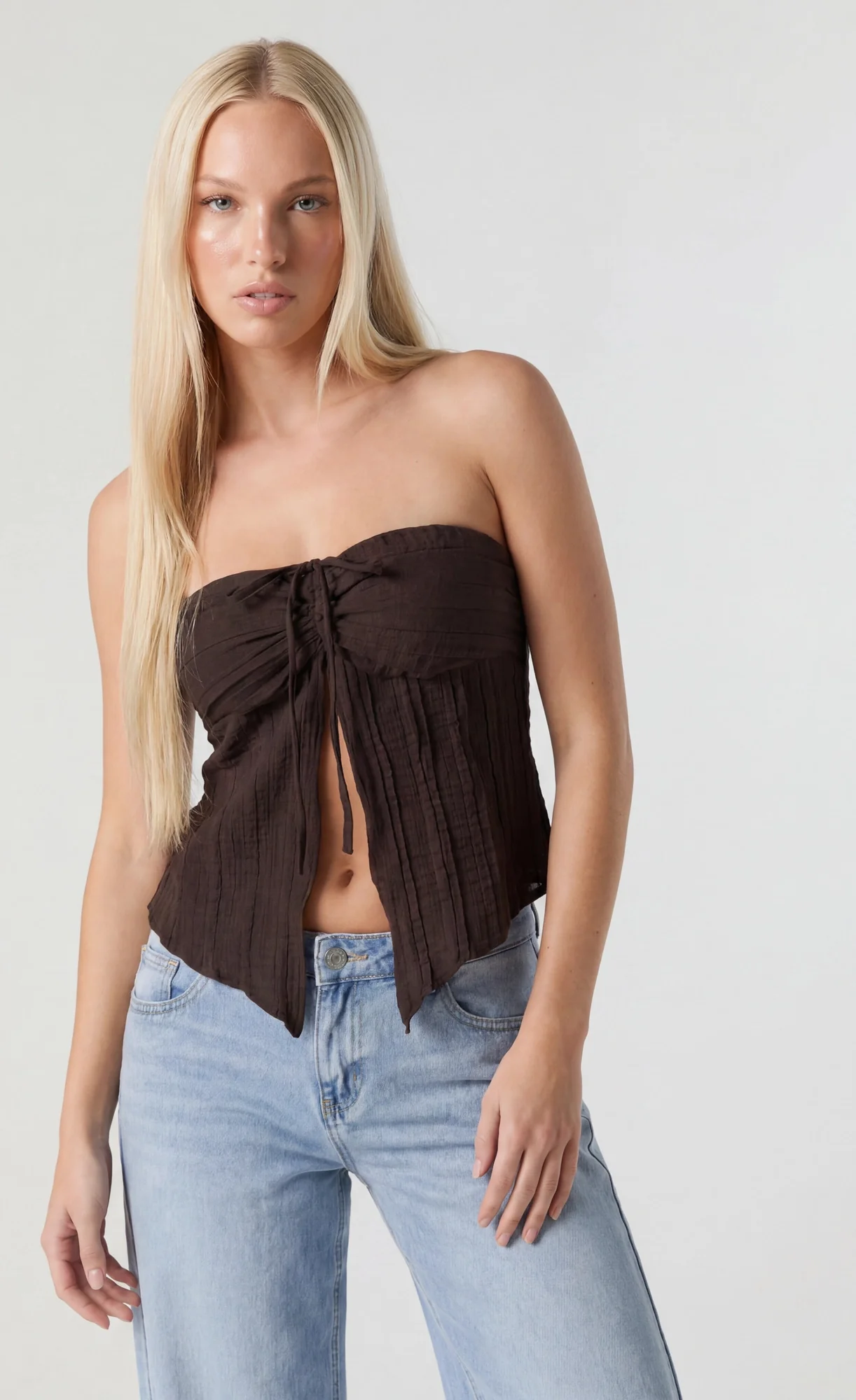 2628-gauze-flyaway-tube-top-10.webp Gauze Flyaway Tube Top