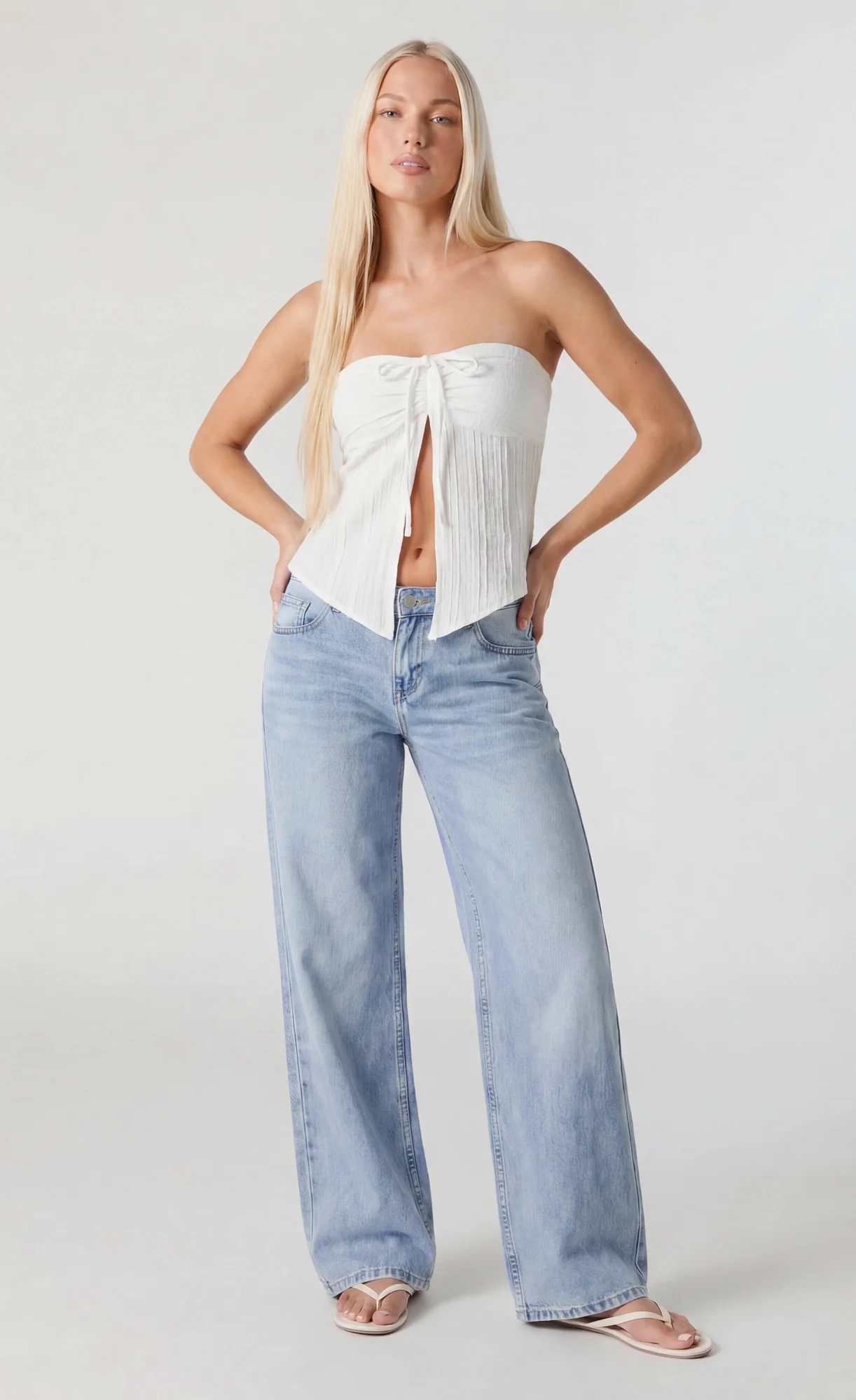 2628-gauze-flyaway-tube-top-9.webp Gauze Flyaway Tube Top