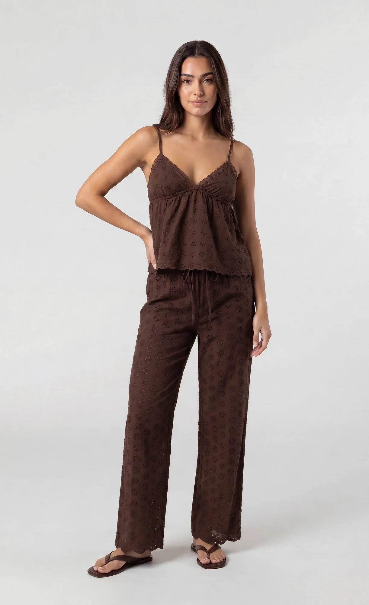 2724-eyelet-wide-leg-pant-5.webp Eyelet Wide Leg Pant