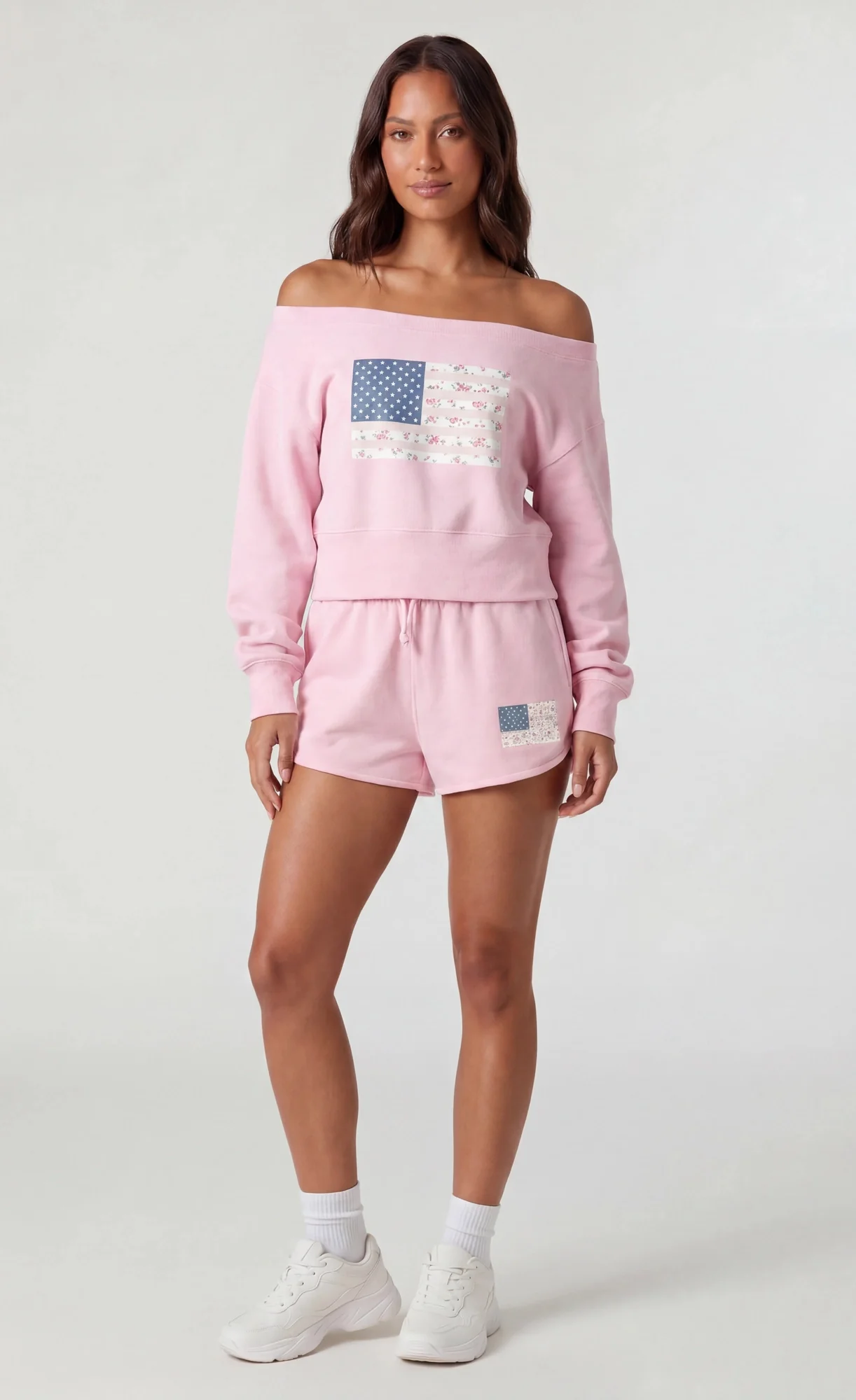 2741-fleece-graphic-off-shoulder-sweatshirt-1.webp Fleece Graphic Off Shoulder Sweatshirt
