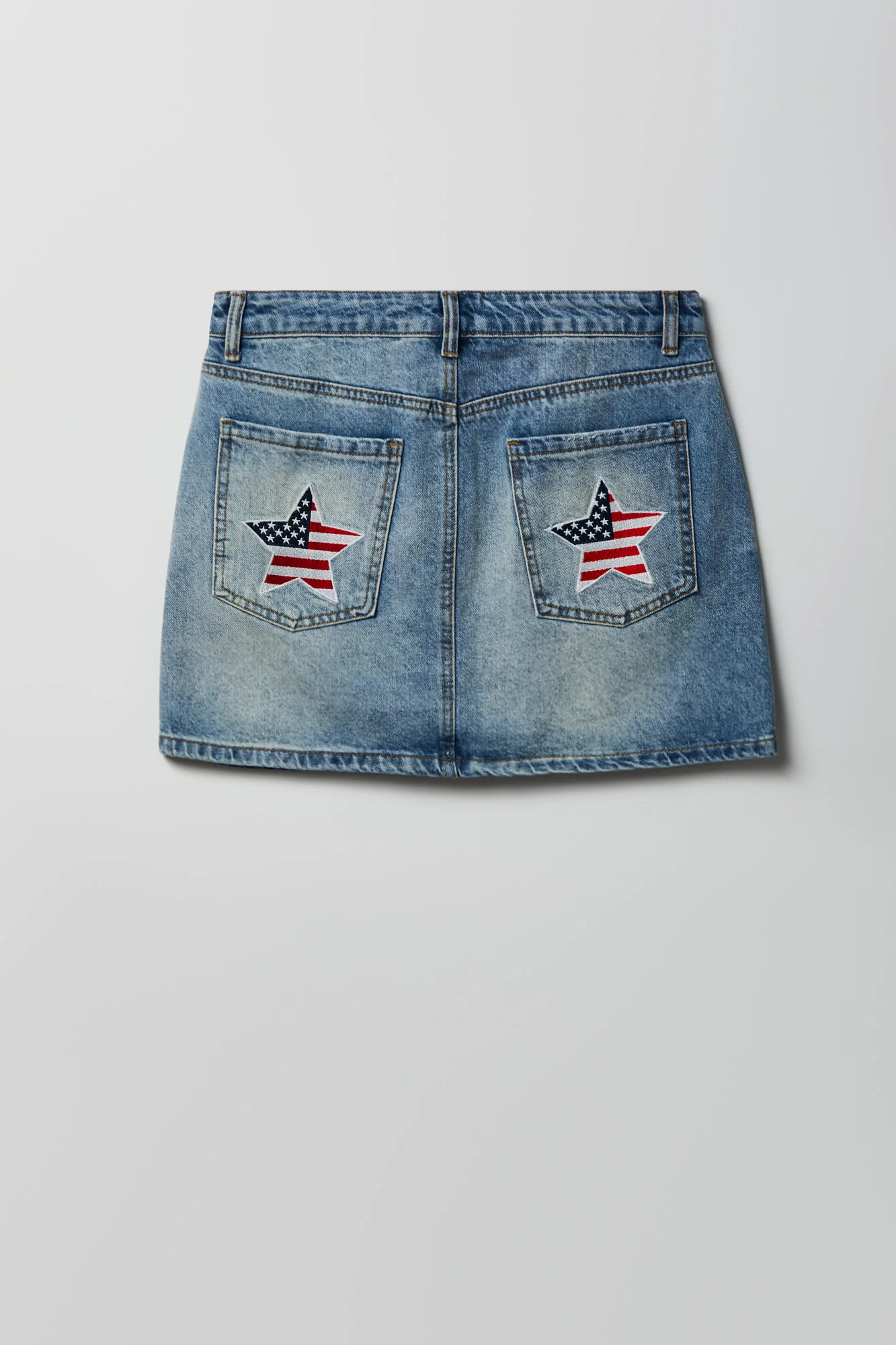 309-usa-patch-denim-mini-skirt-3.webp USA Patch Denim Mini Skirt