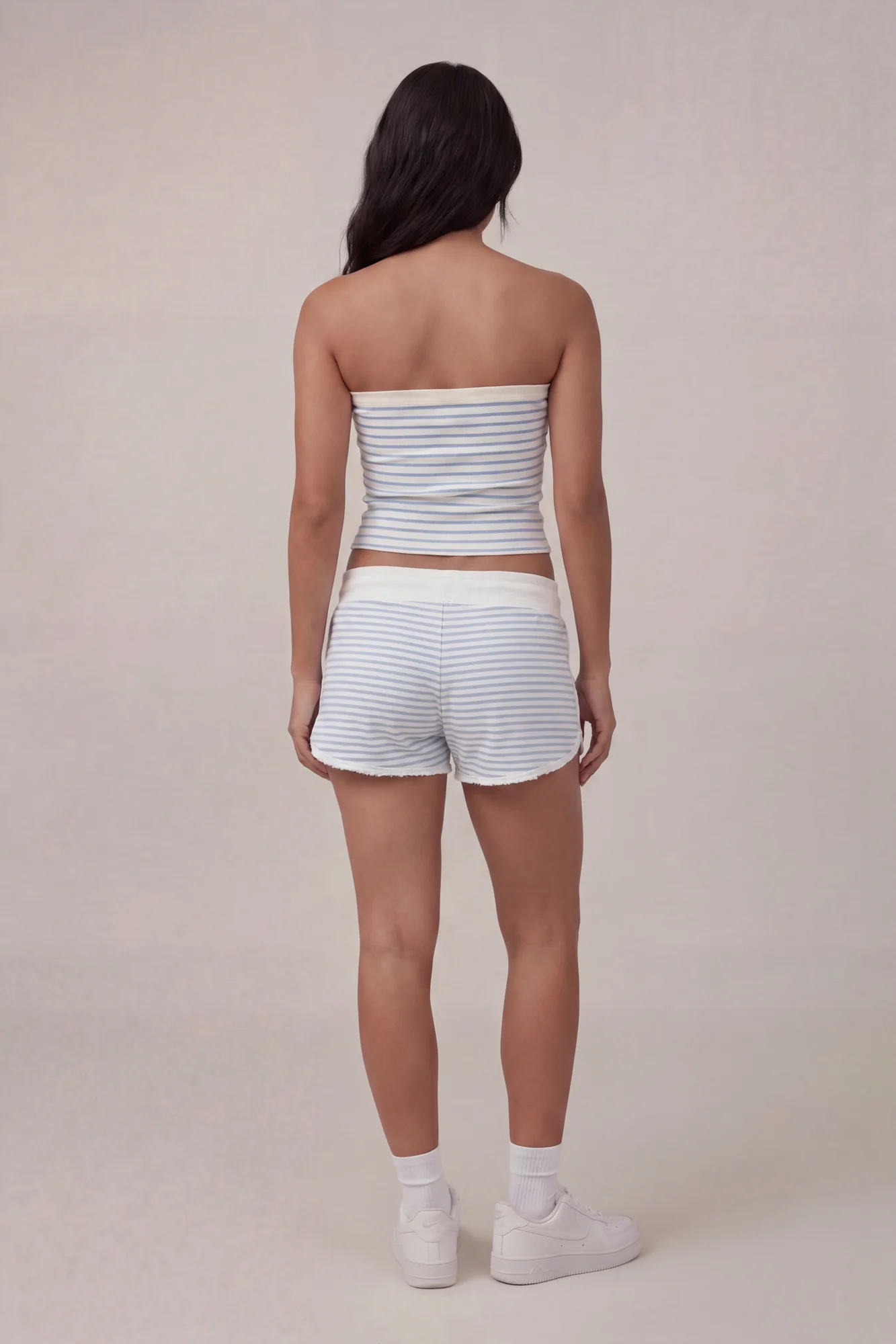 Graphic Drawstring Dolphin Short