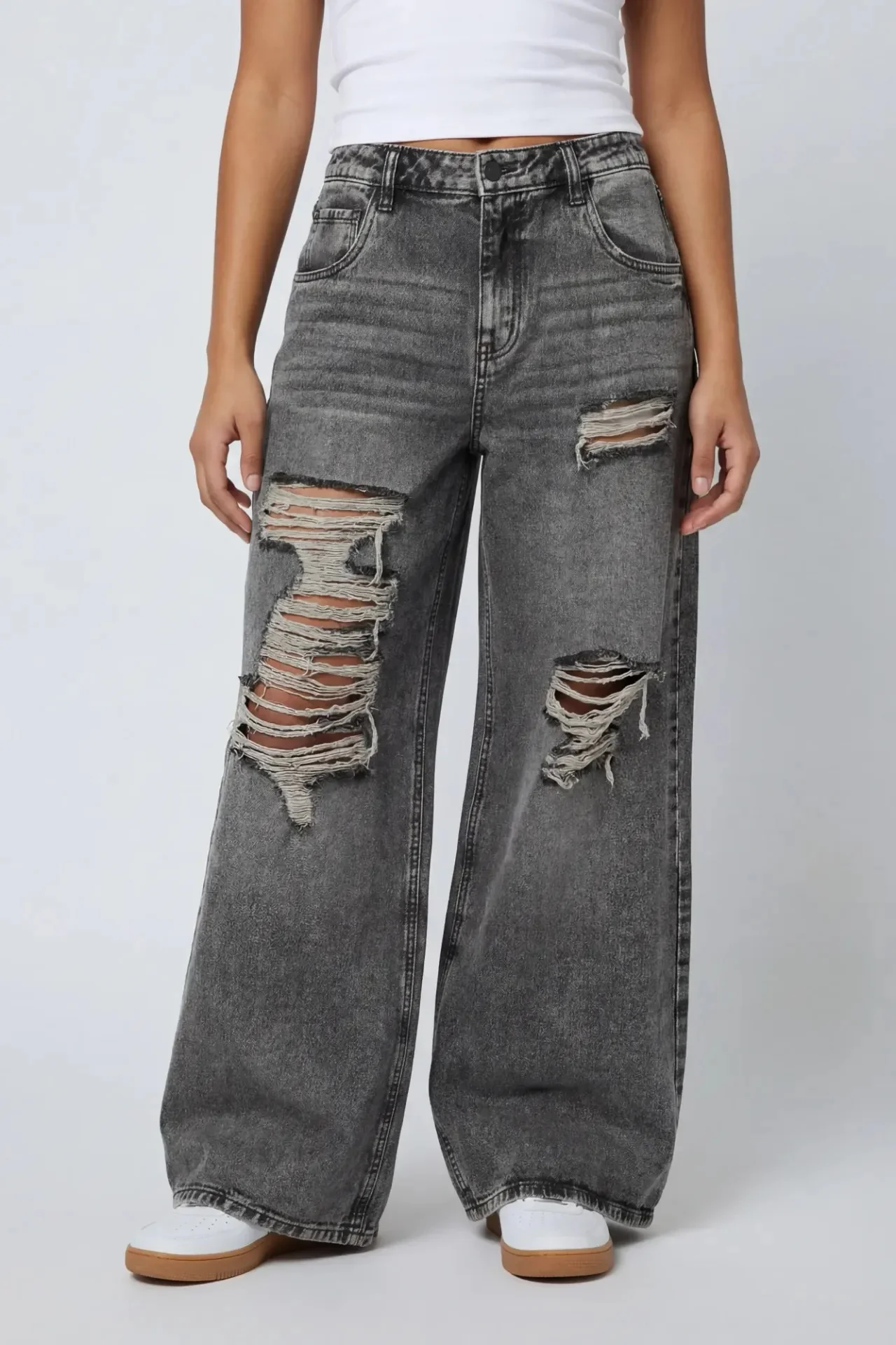 High Rise Ultra Baggy Jean