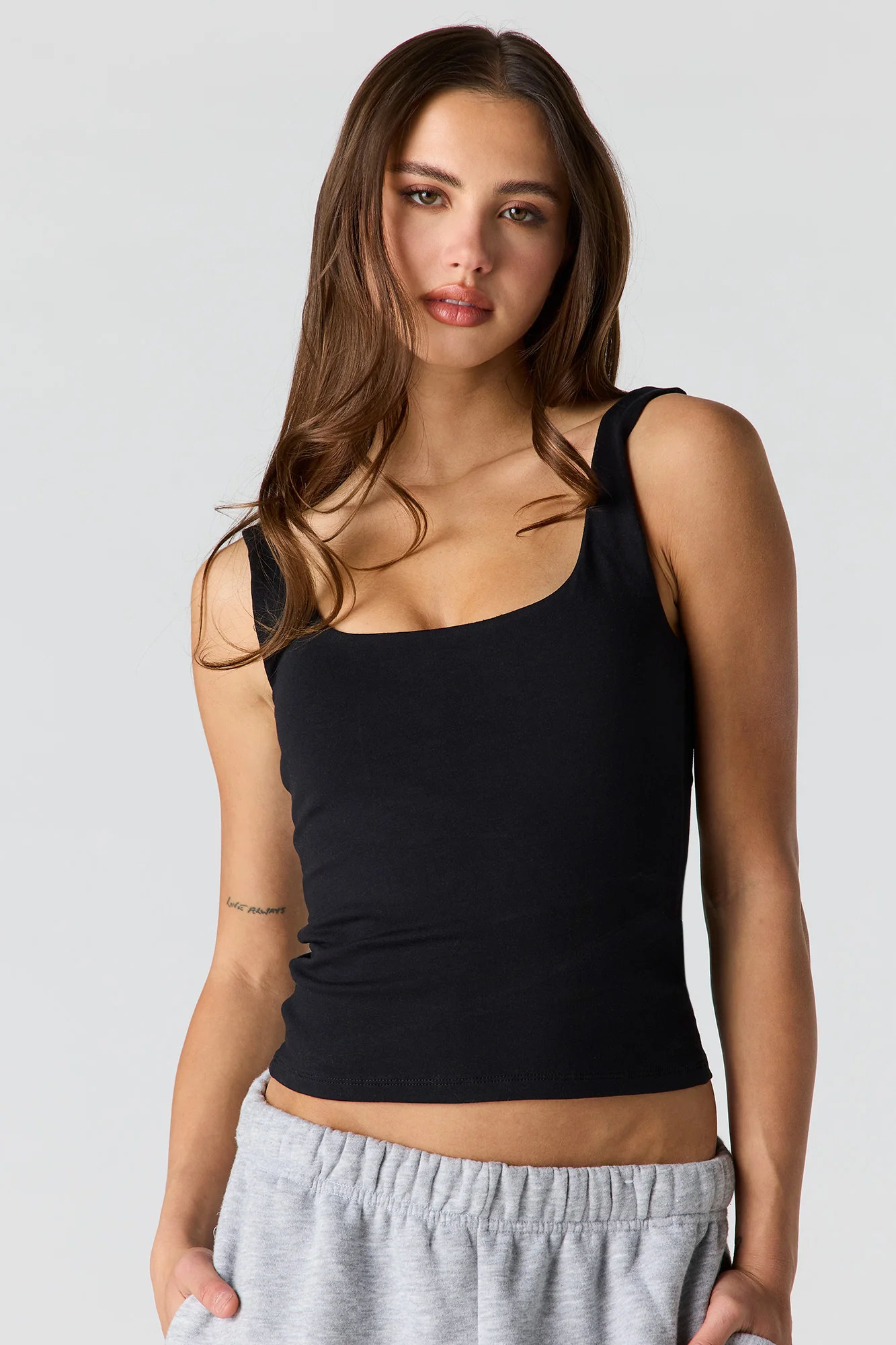 Contour Scoop Neck Tank