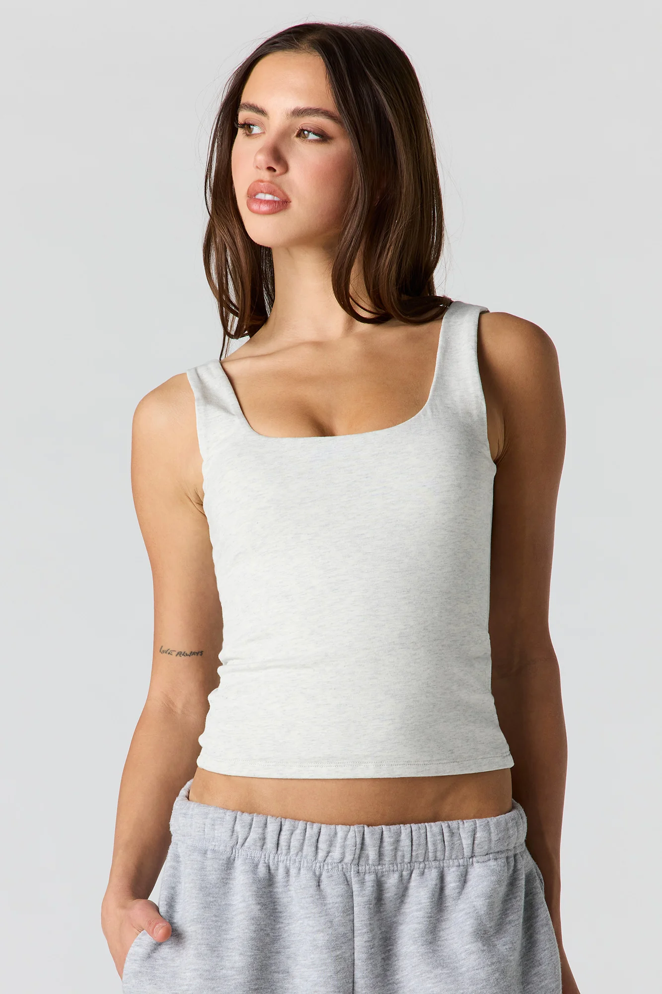 Contour Scoop Neck Tank
