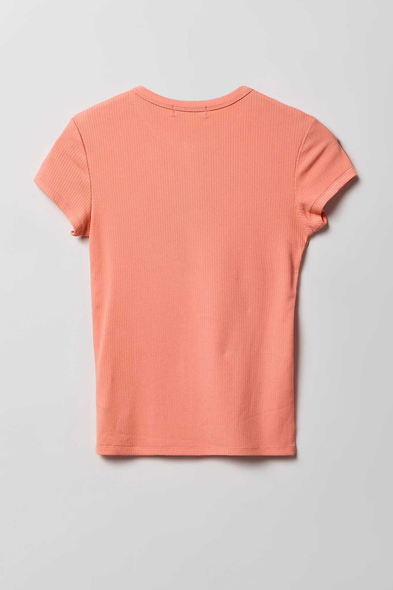 Ribbed Classic Henley Top