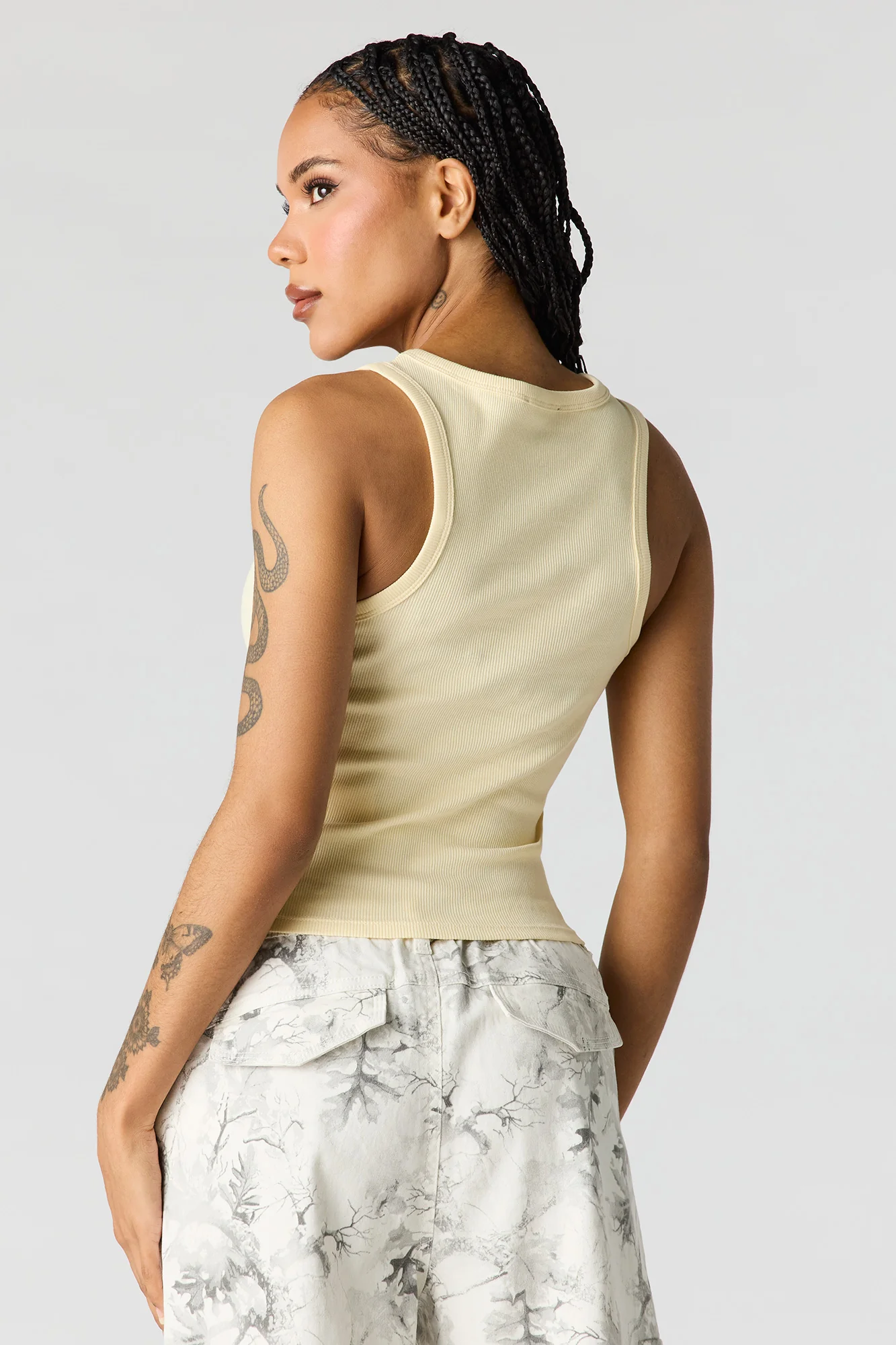 Studded Ribbed Tank