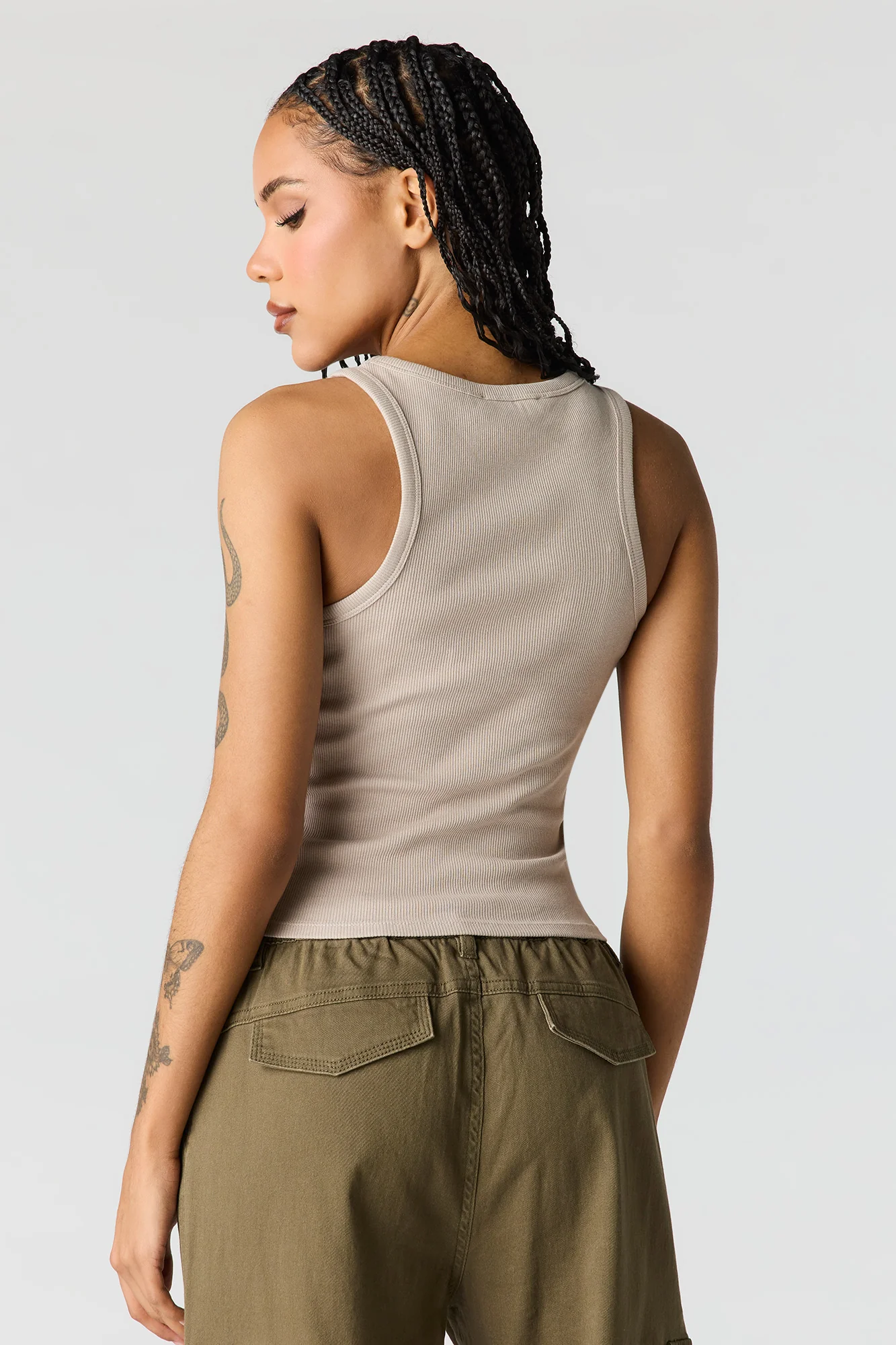 Studded Ribbed Tank