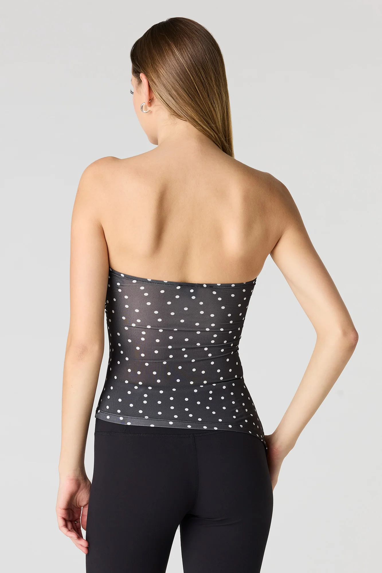 Heavy Contour Asymmetrical Tube Top