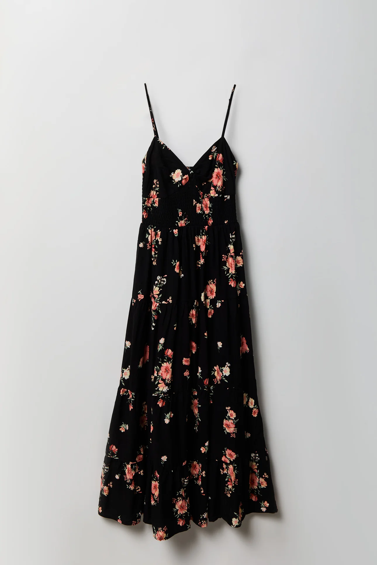 Floral Tiered Maxi Dress