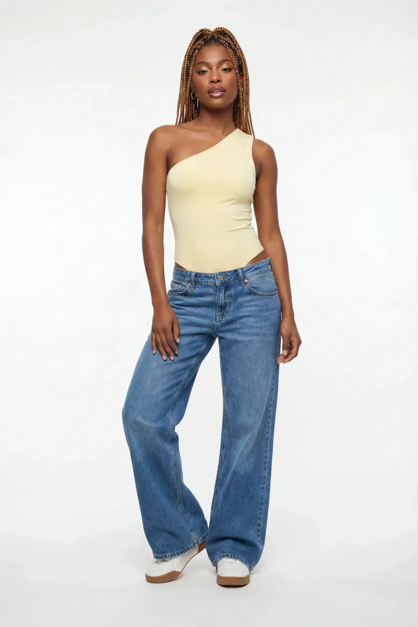 Soft Contour One Shoulder Bodysuit