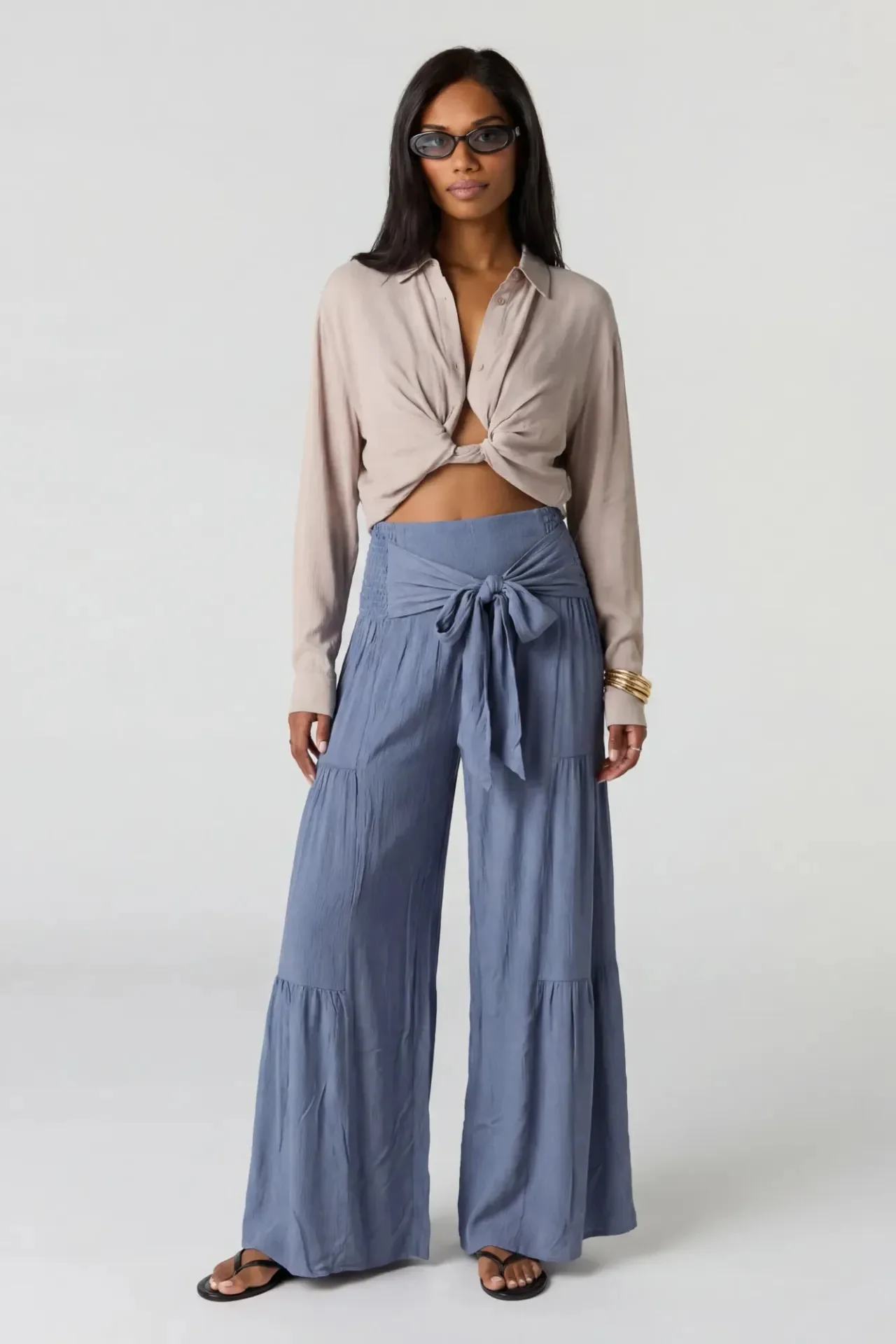4322-tie-waist-tiered-palazzo-pant-12.webp Tie Waist Tiered Palazzo Pant