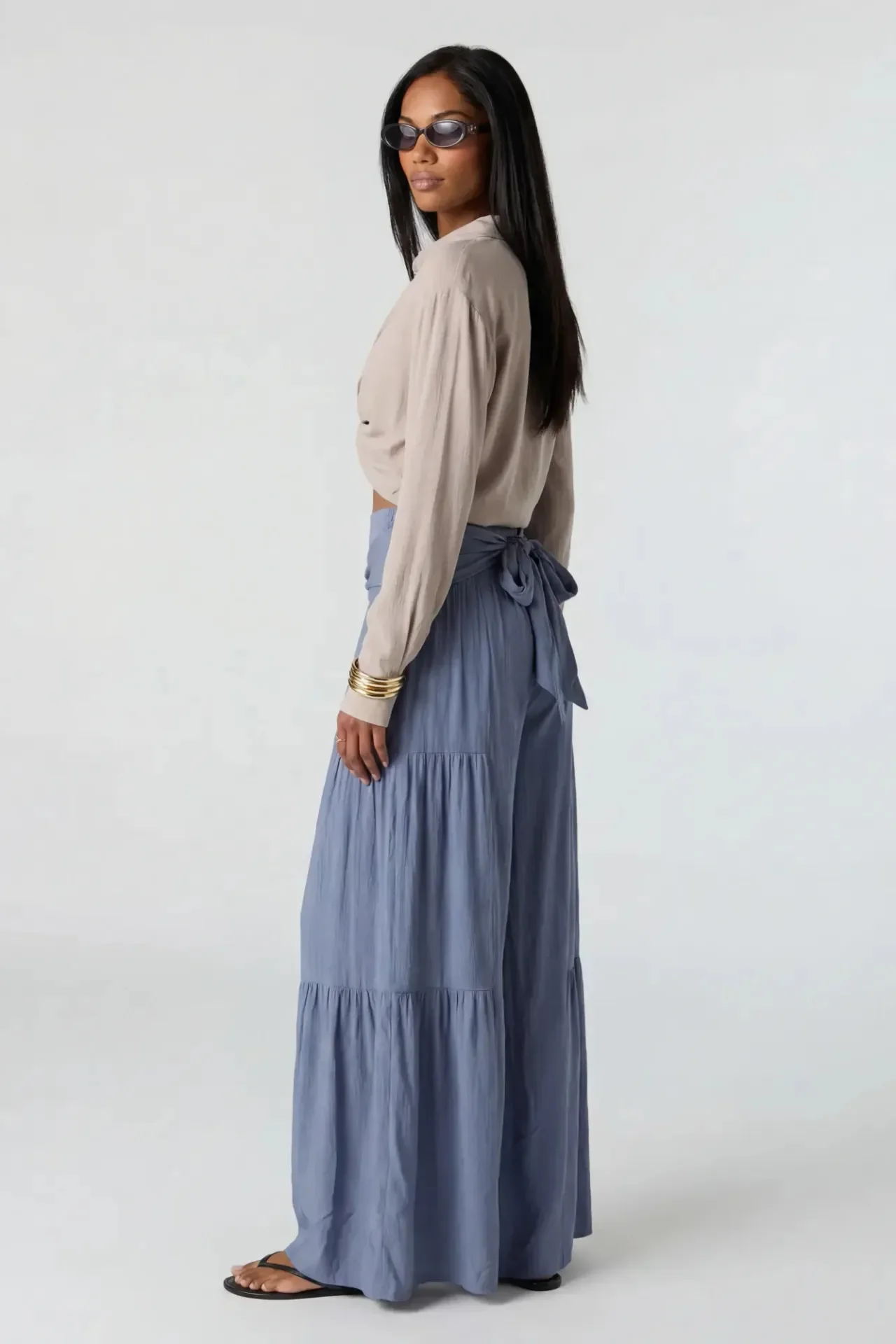 4322-tie-waist-tiered-palazzo-pant-13.webp Tie Waist Tiered Palazzo Pant