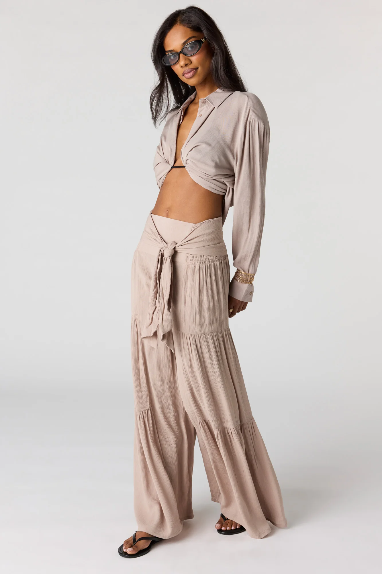 4322-tie-waist-tiered-palazzo-pant-9.webp Tie Waist Tiered Palazzo Pant