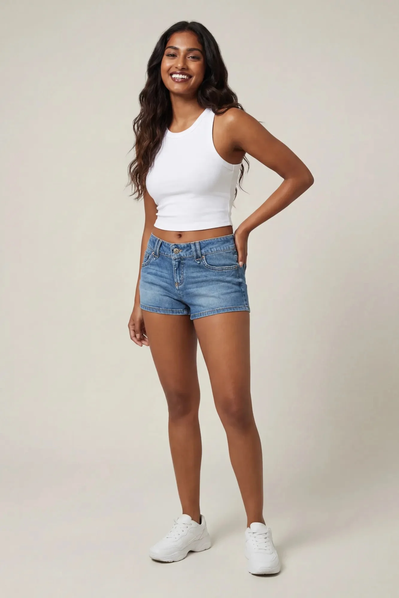 4593-stretch-low-rise-micro-denim-short-1.webp Stretch Low Rise Micro Denim Short