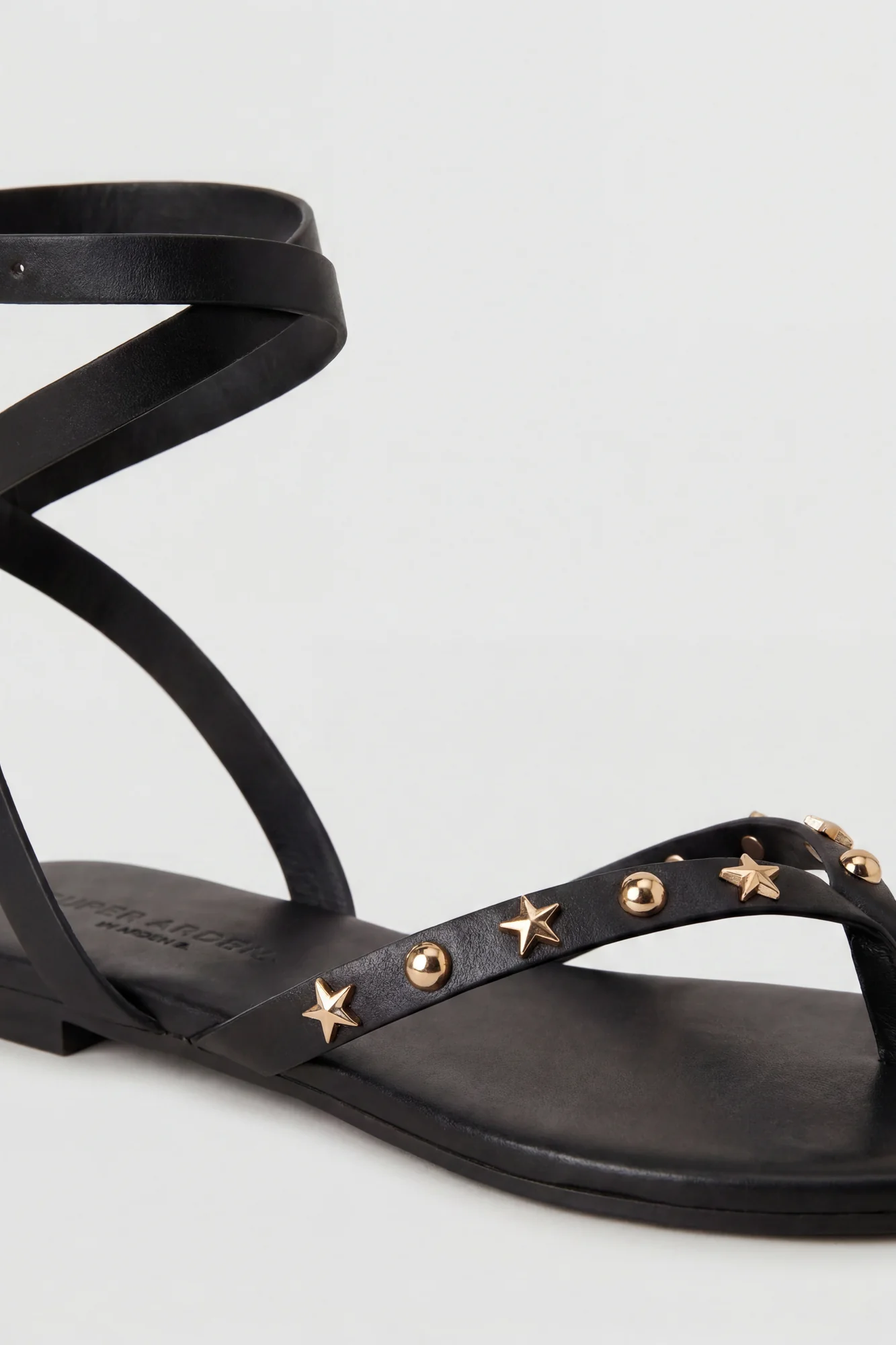 Strappy Ankle Thong Sandals