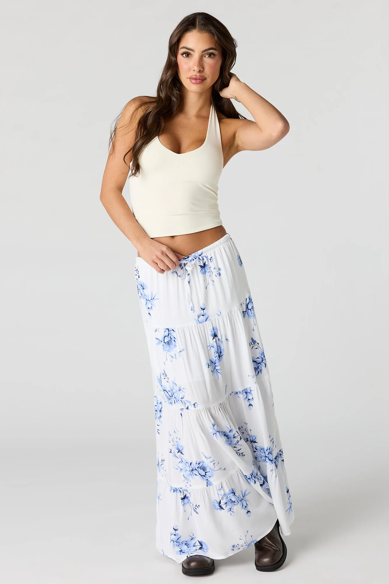 5328-tiered-drawstring-maxi-skirt-10.webp Tiered Drawstring Maxi Skirt