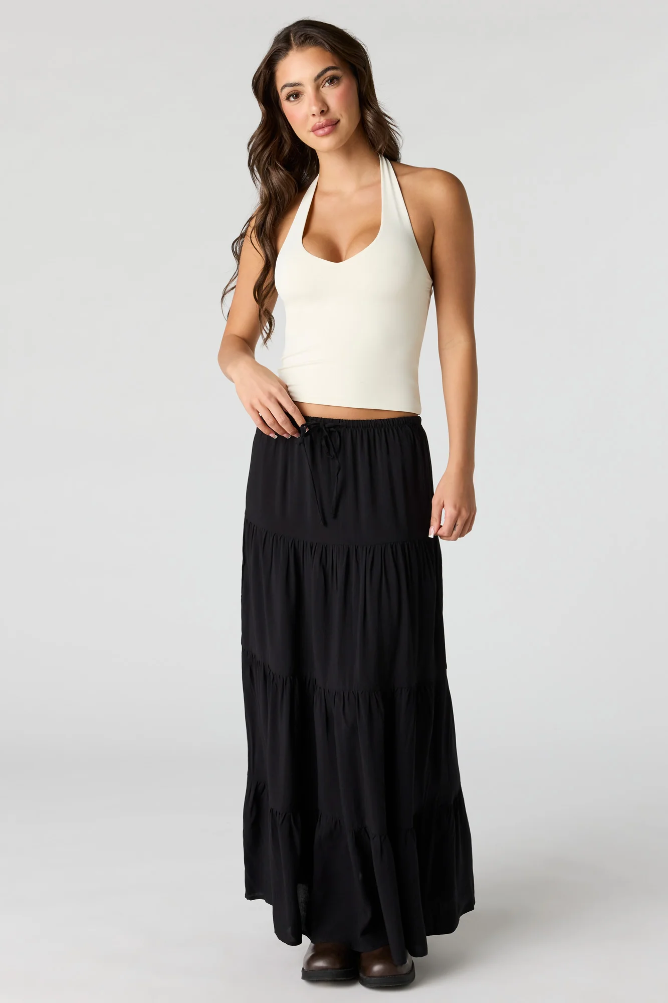 5328-tiered-drawstring-maxi-skirt-4.webp Tiered Drawstring Maxi Skirt