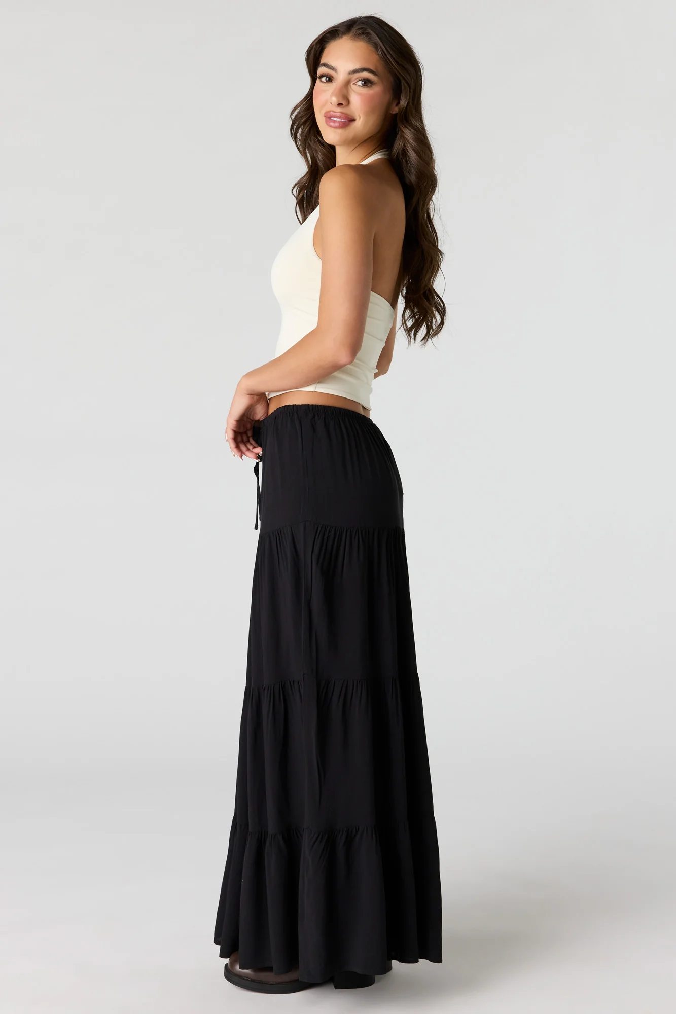 5328-tiered-drawstring-maxi-skirt-5.webp Tiered Drawstring Maxi Skirt