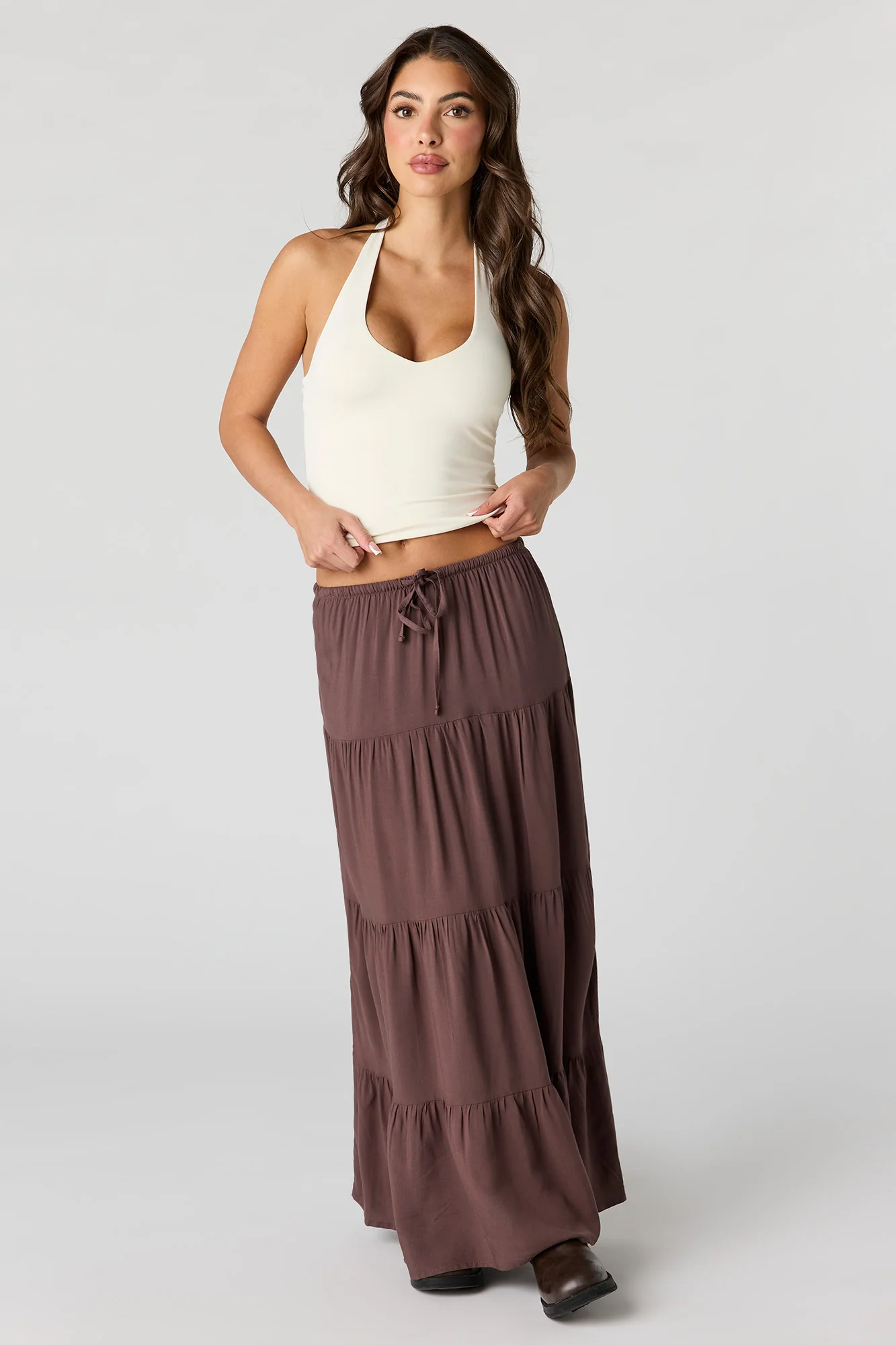 5328-tiered-drawstring-maxi-skirt-7.webp Tiered Drawstring Maxi Skirt