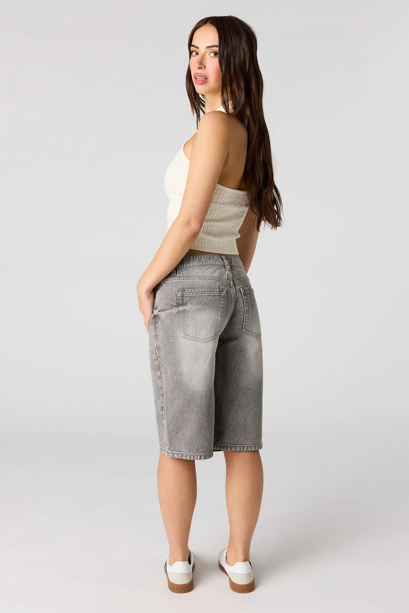 5484-low-rise-grey-jort-13-3.webp Low Rise Grey Jort 13"