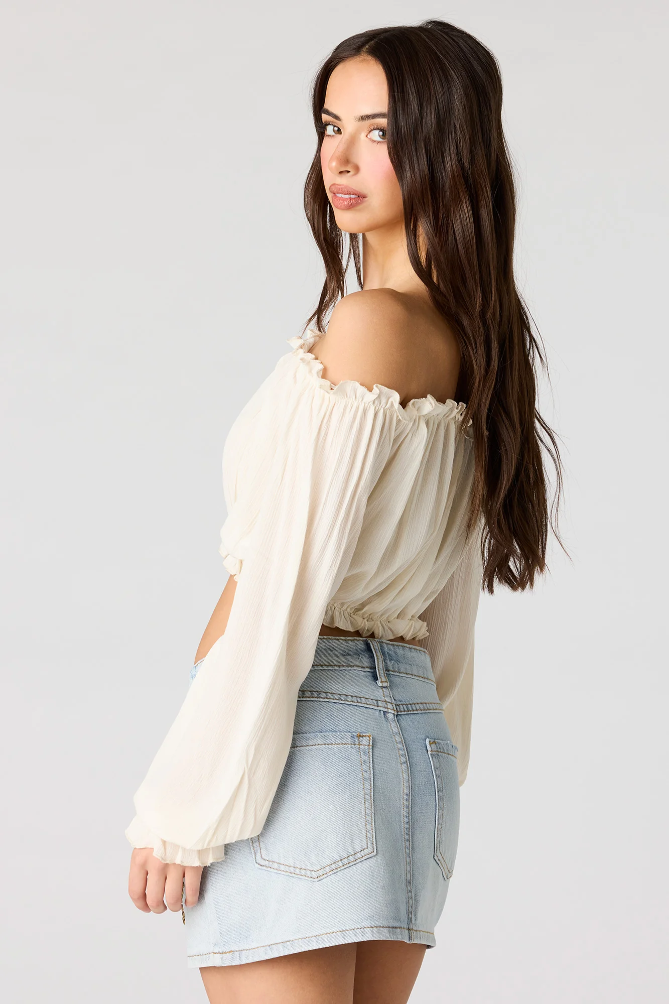5540-star-studded-denim-skirt-2.webp Star Studded Denim Skirt