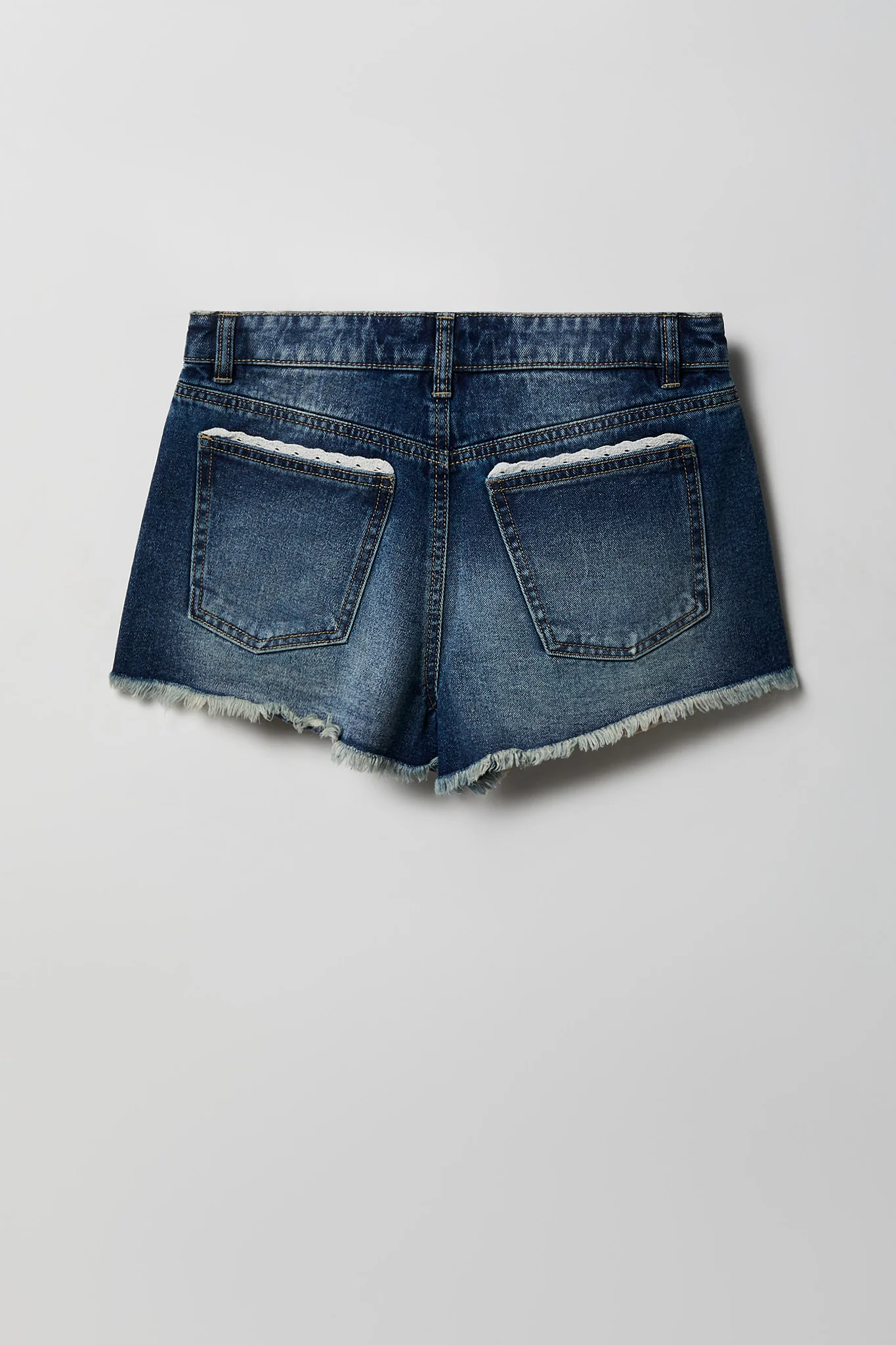5640-lace-trim-denim-short-6.webp Lace Trim Denim Short