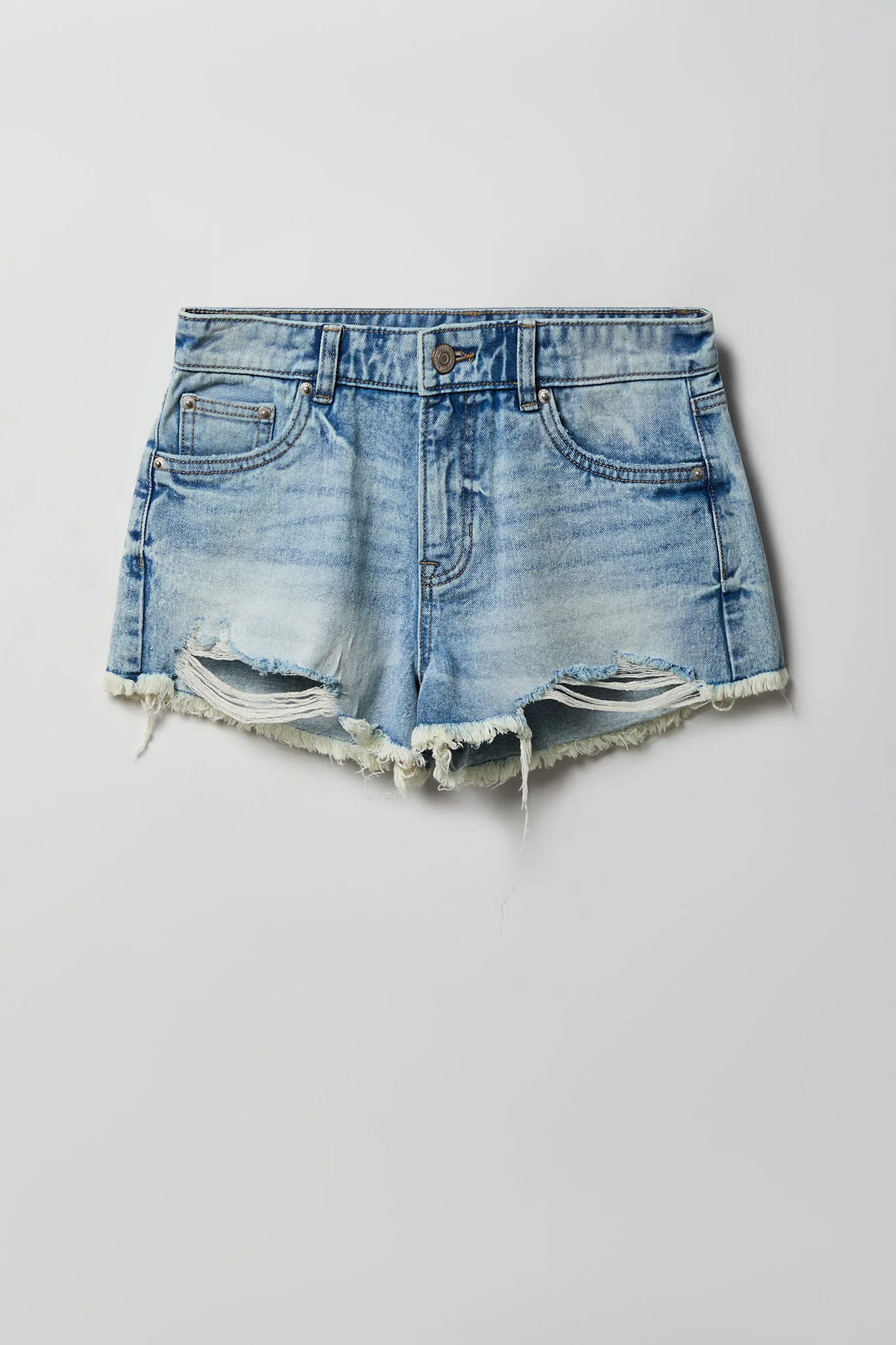 5900-ripped-nyc-stitched-light-denim-short-4.webp Ripped NYC Stitched Light Denim Short