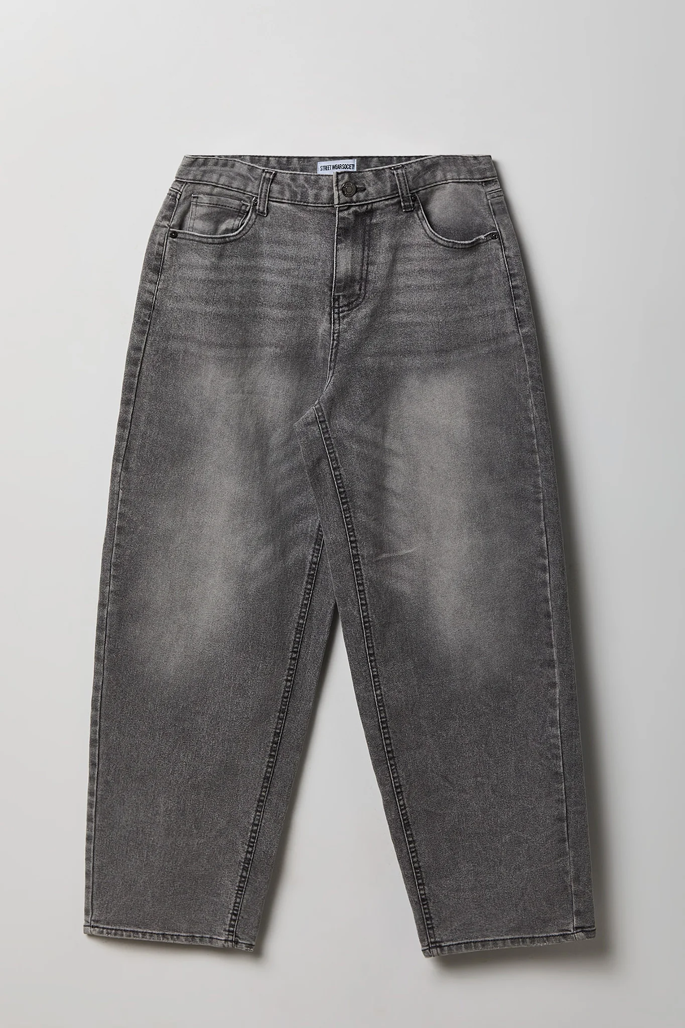 5990-stretch-high-rise-barrel-grey-jean-4.webp Stretch High Rise Barrel Grey Jean
