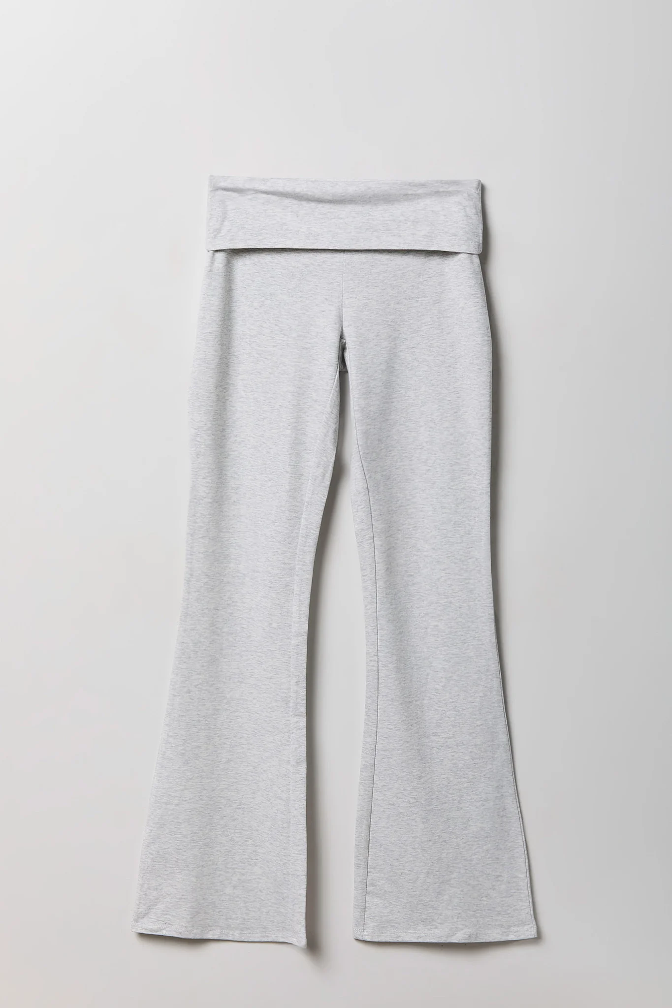 Foldover Waist Flare Legging