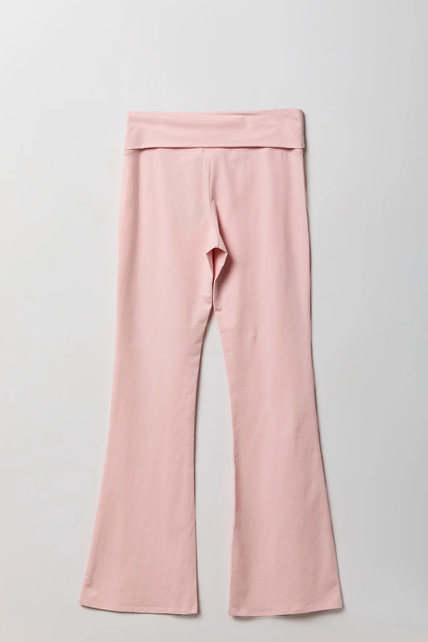 Foldover Waist Flare Legging