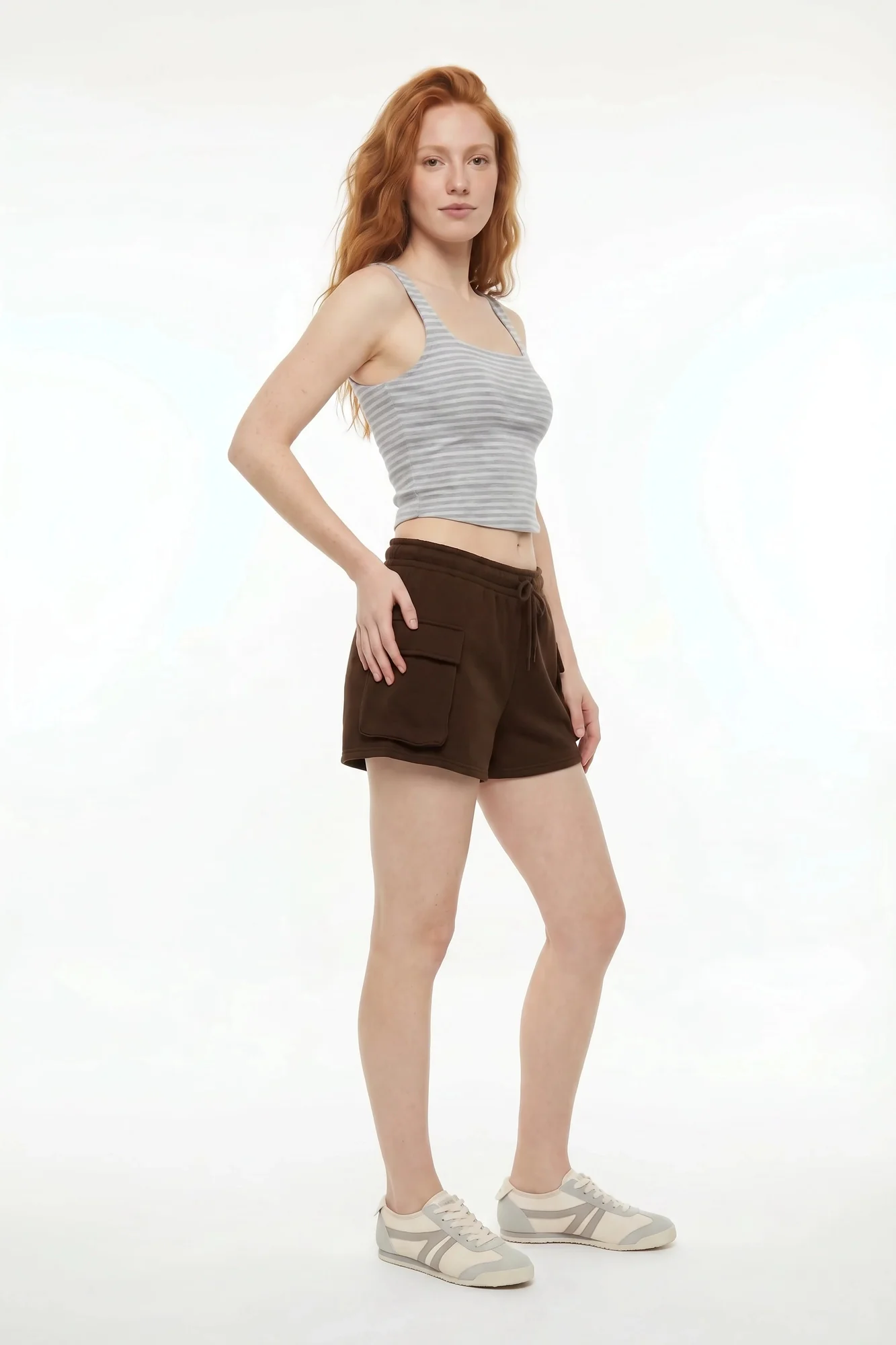 Fleece Cargo Short