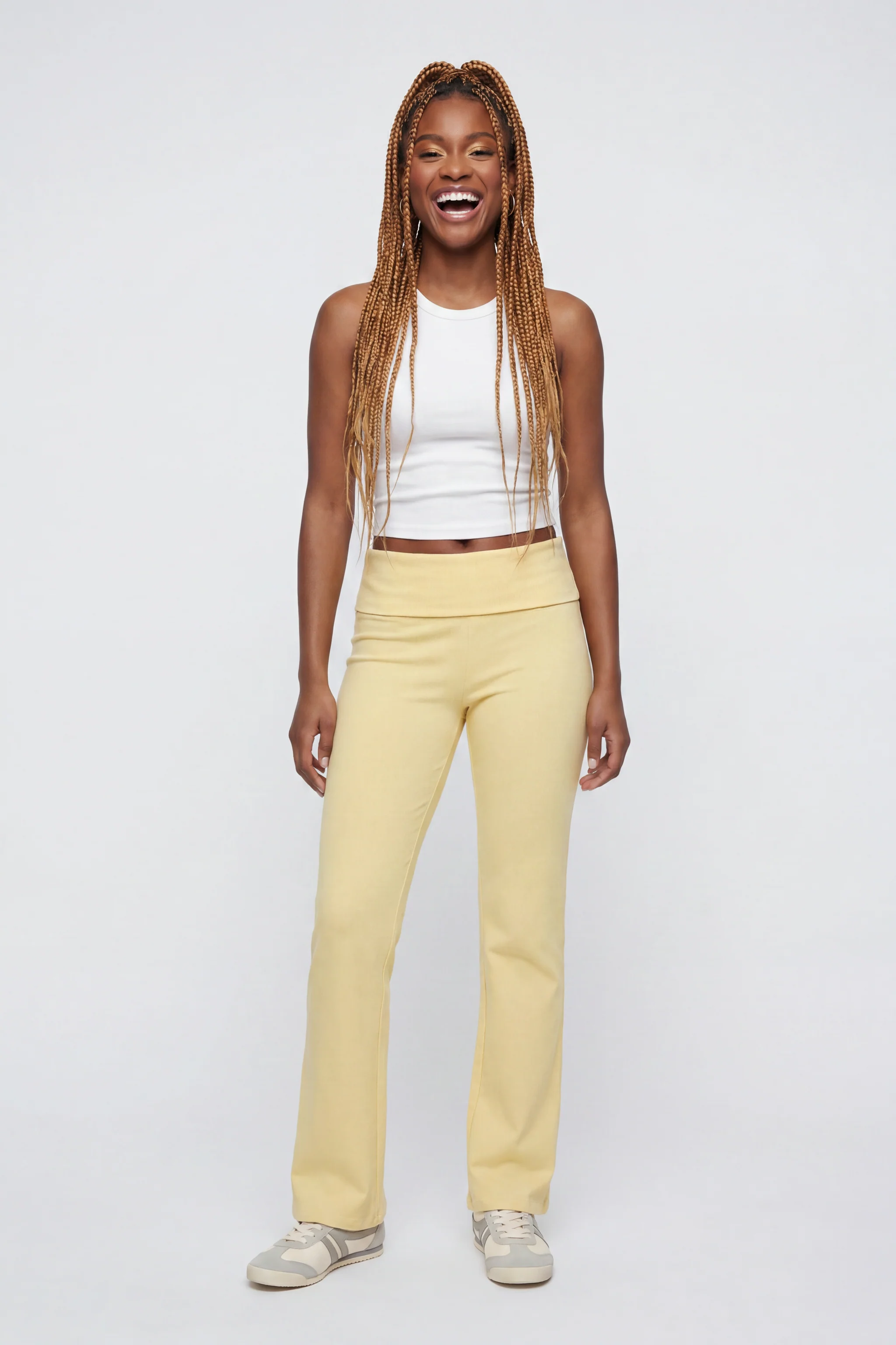 6277-foldover-waist-flare-legging-1.webp Foldover Waist Flare Legging