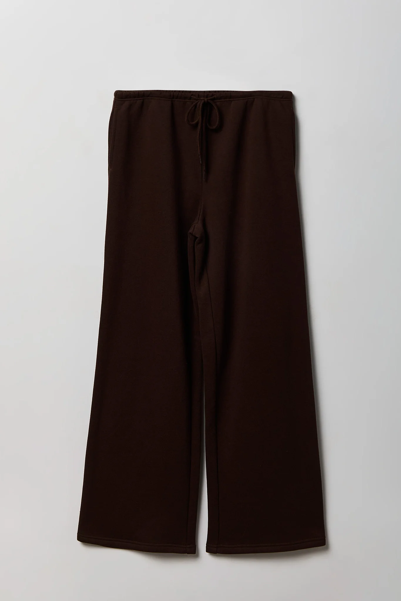 Fleece Low Rise Wide Leg Sweatpant